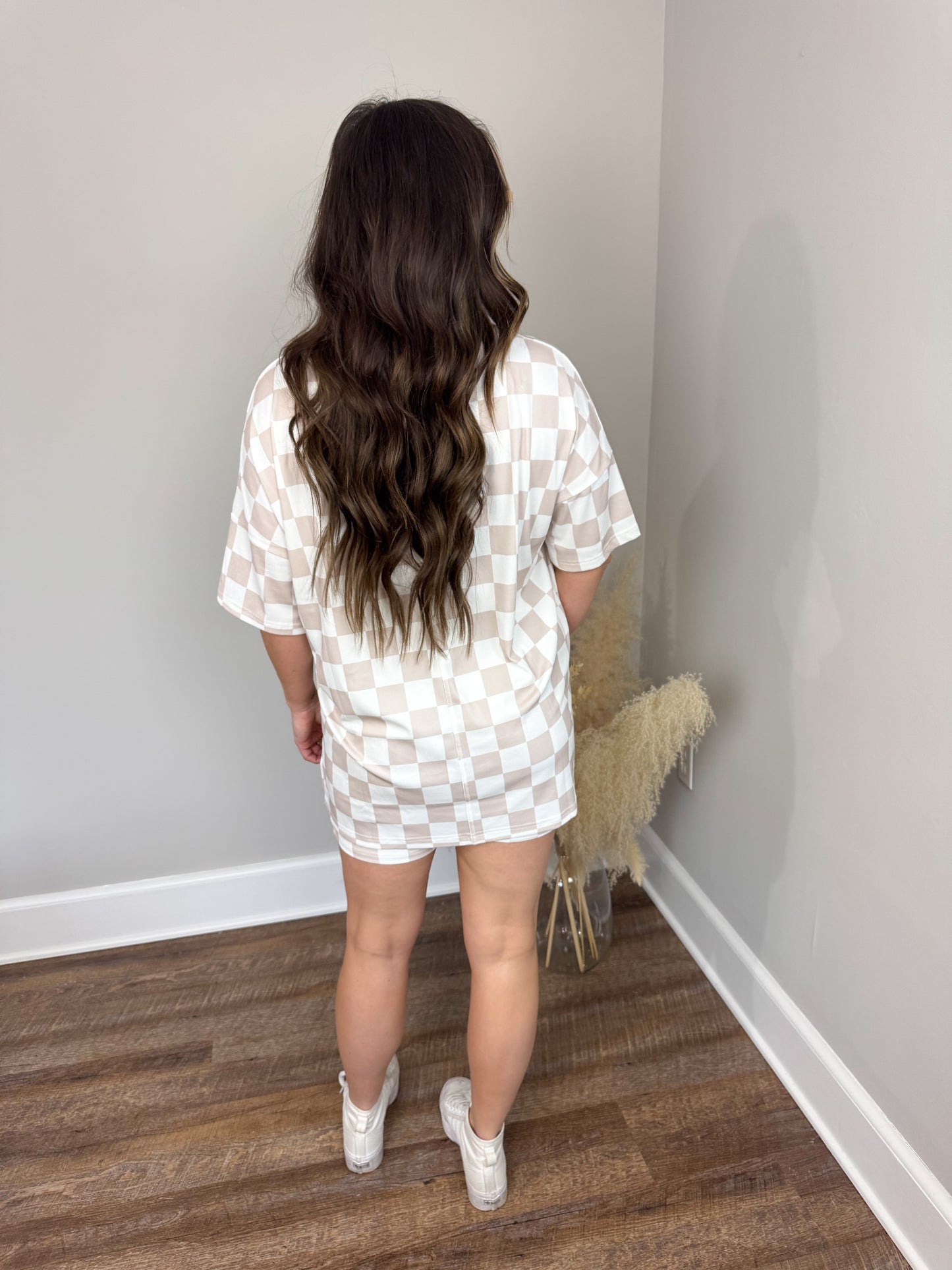 Daily Basis Checkered Top FINAL SALE