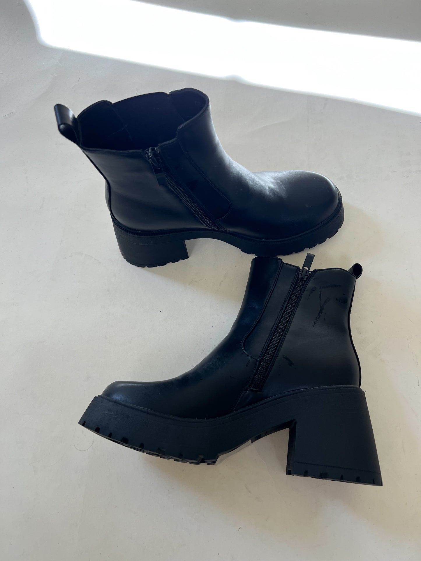 Declan Platform Bootie | Black FINAL SALE