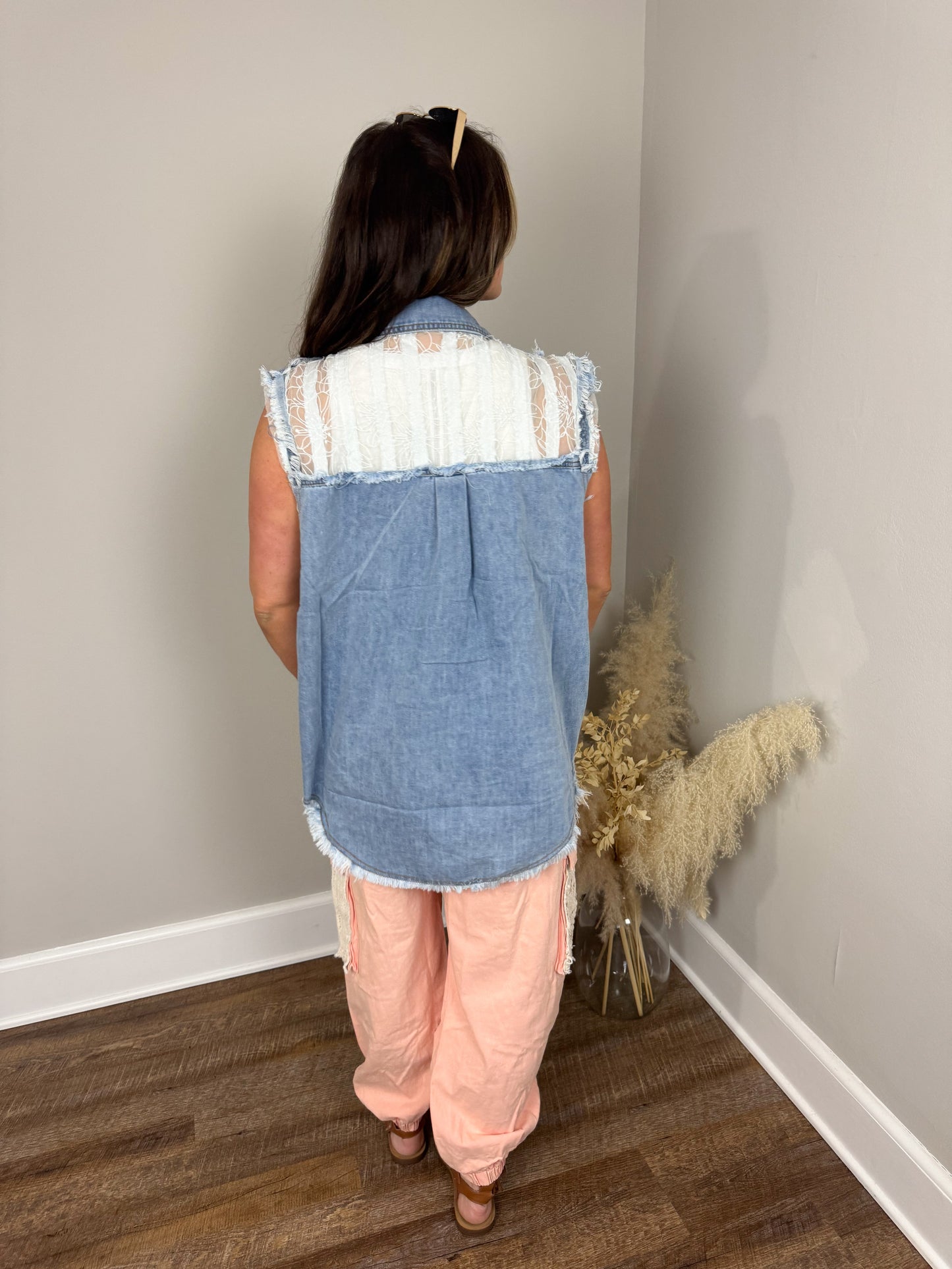 Wild Indigo Denim Vest