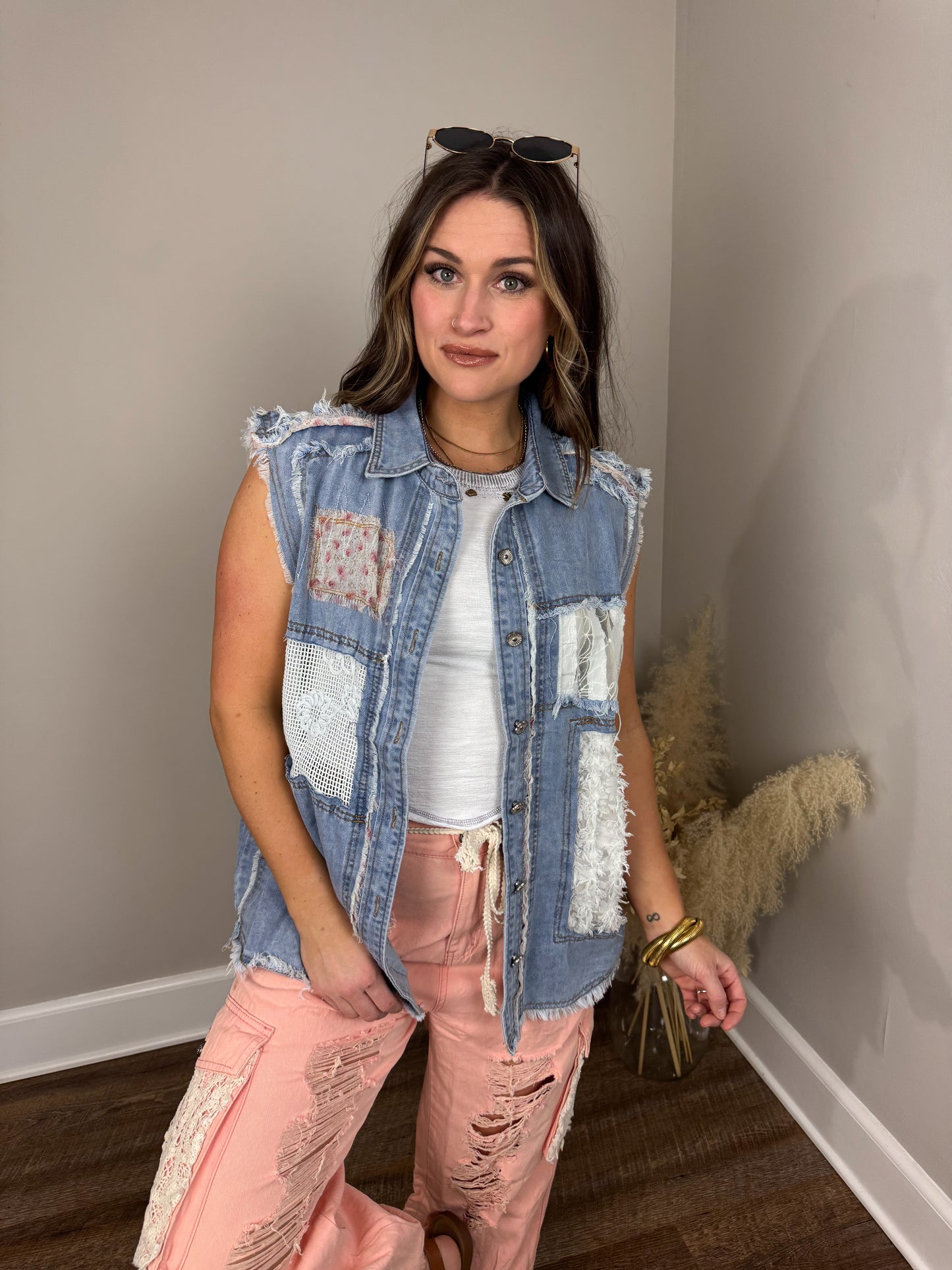 Wild Indigo Denim Vest