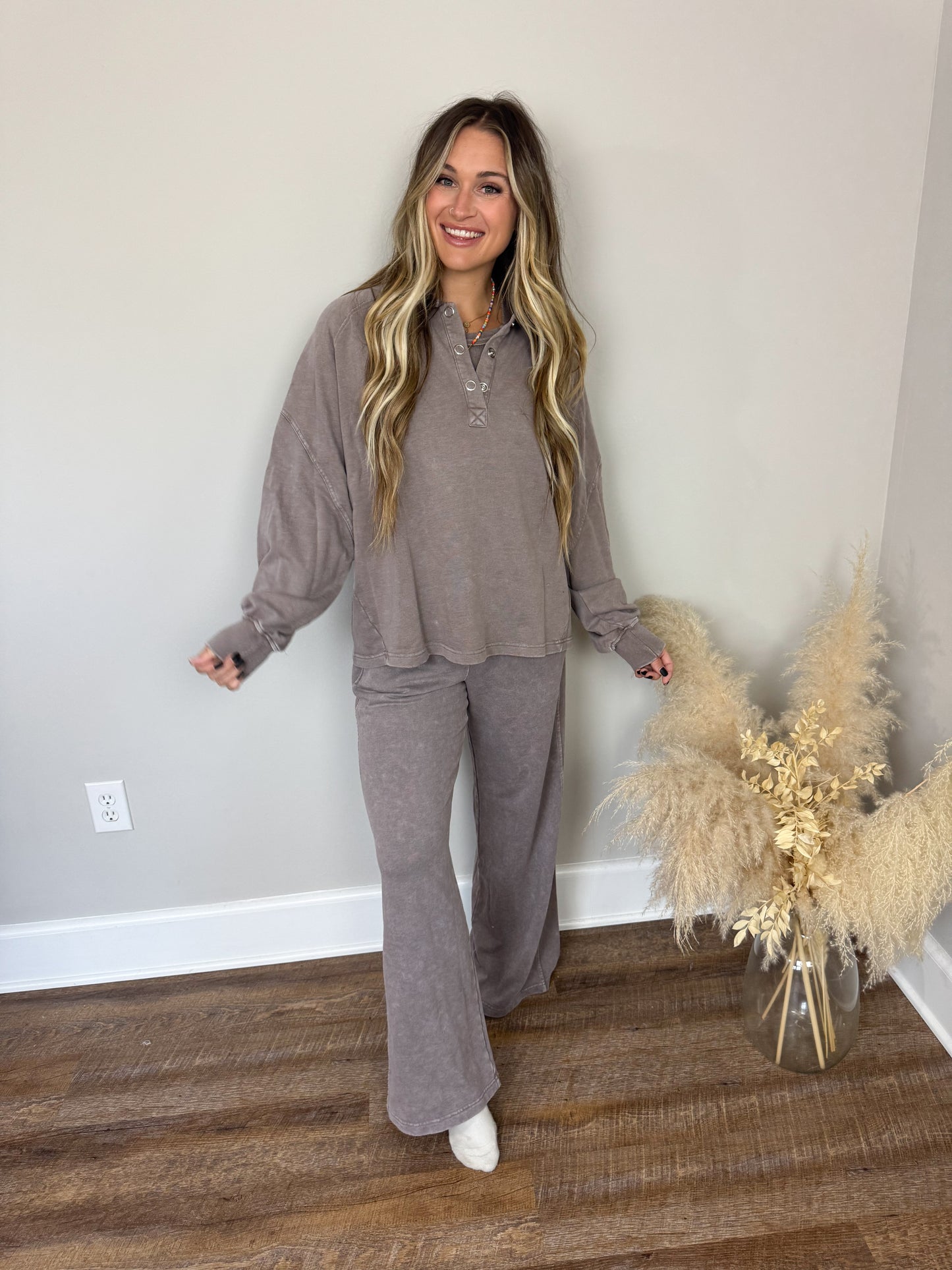 Willow Terry Pullover | Mocha