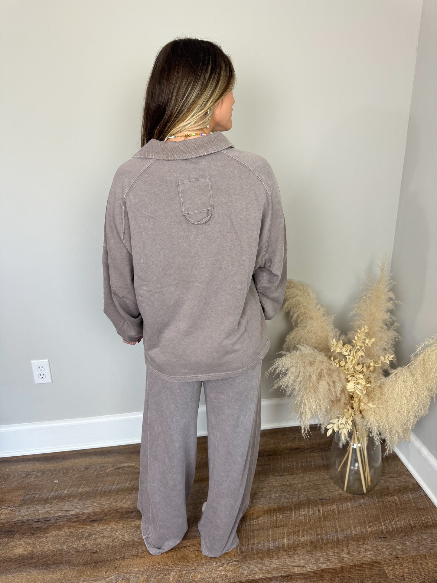 Willow Terry Pullover | Mocha