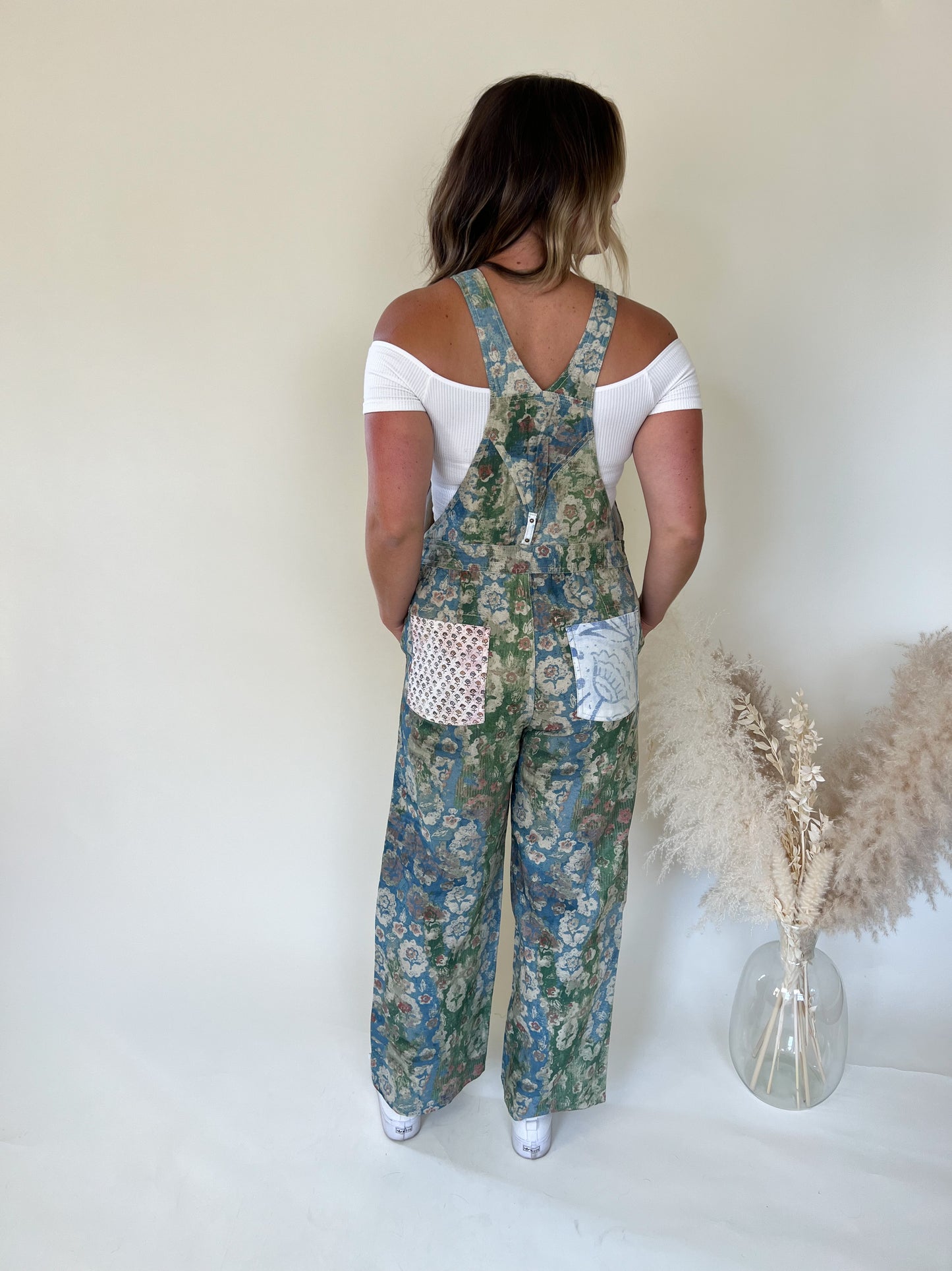 Cassidy Watercolor Overalls