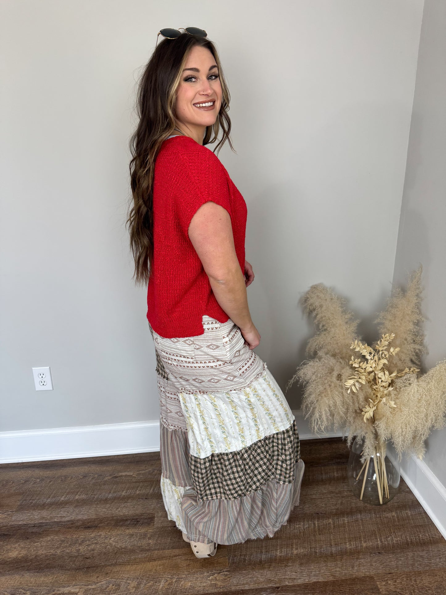 Everyday Sweater | Red