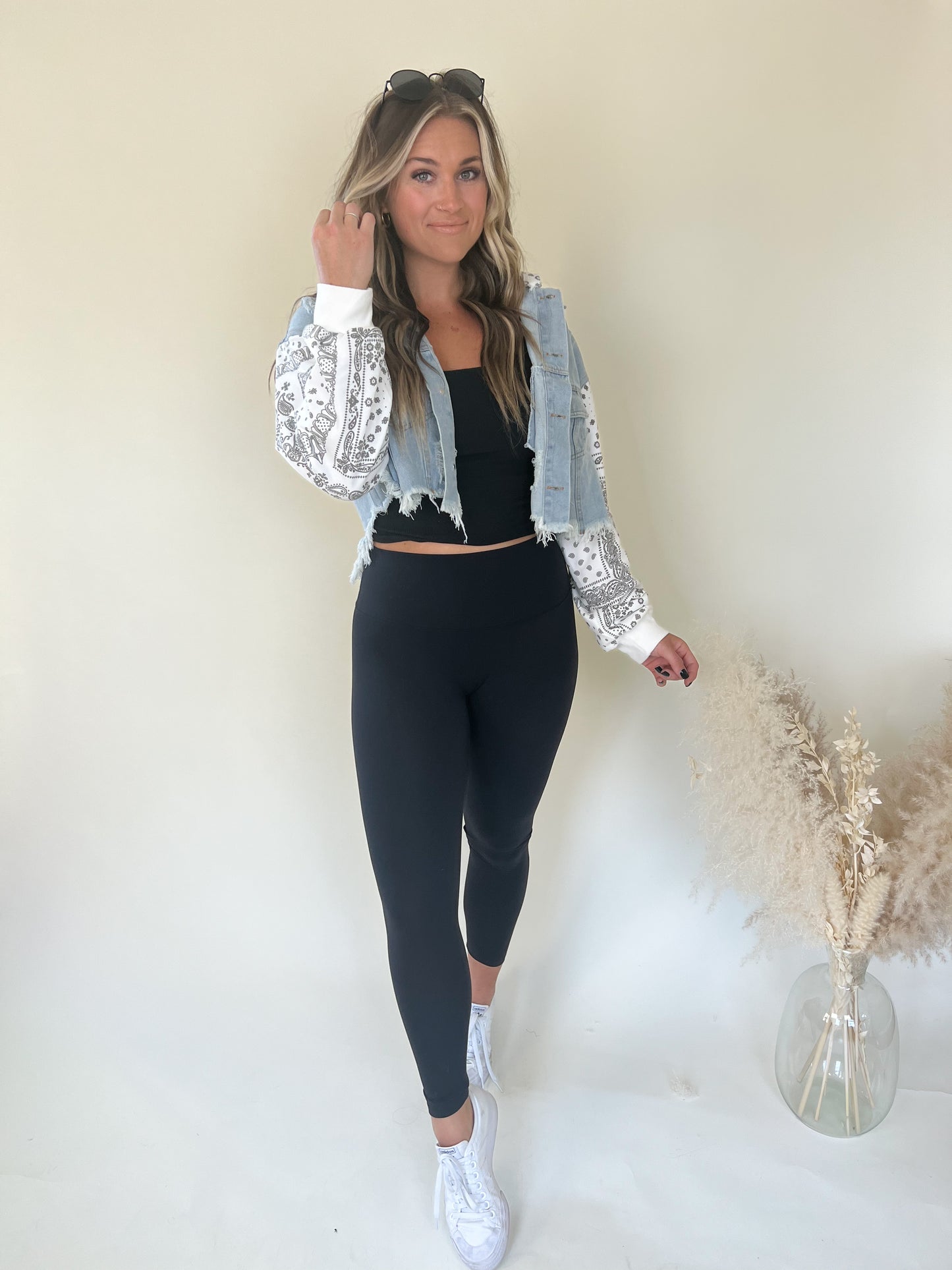 Pop of Surprise Bandana Jacket