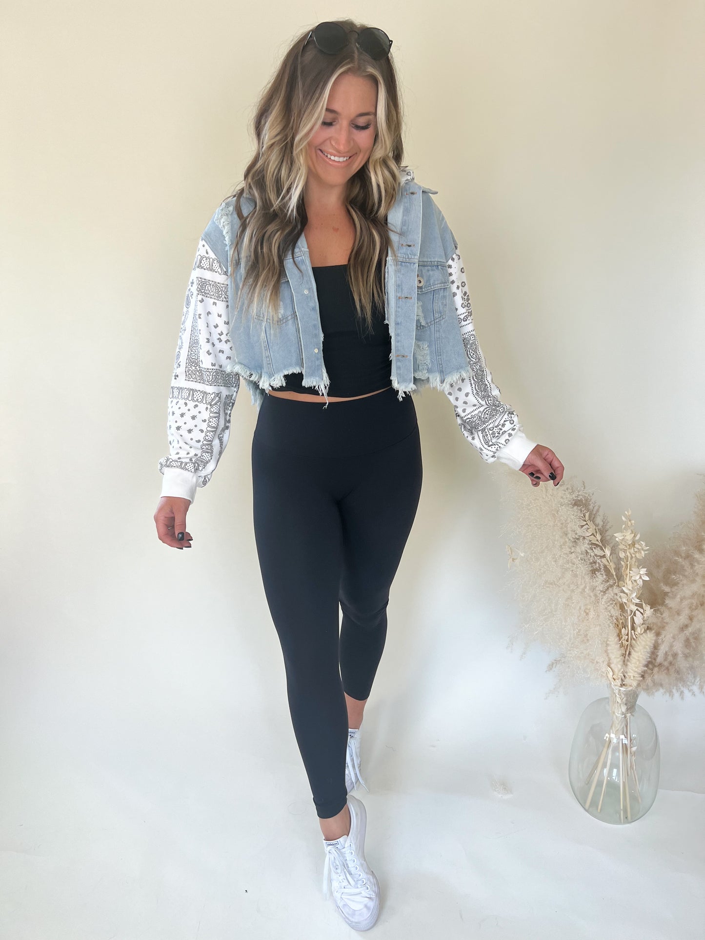 Pop of Surprise Bandana Jacket
