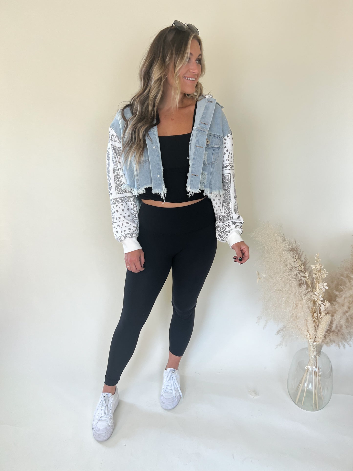 Pop of Surprise Bandana Jacket