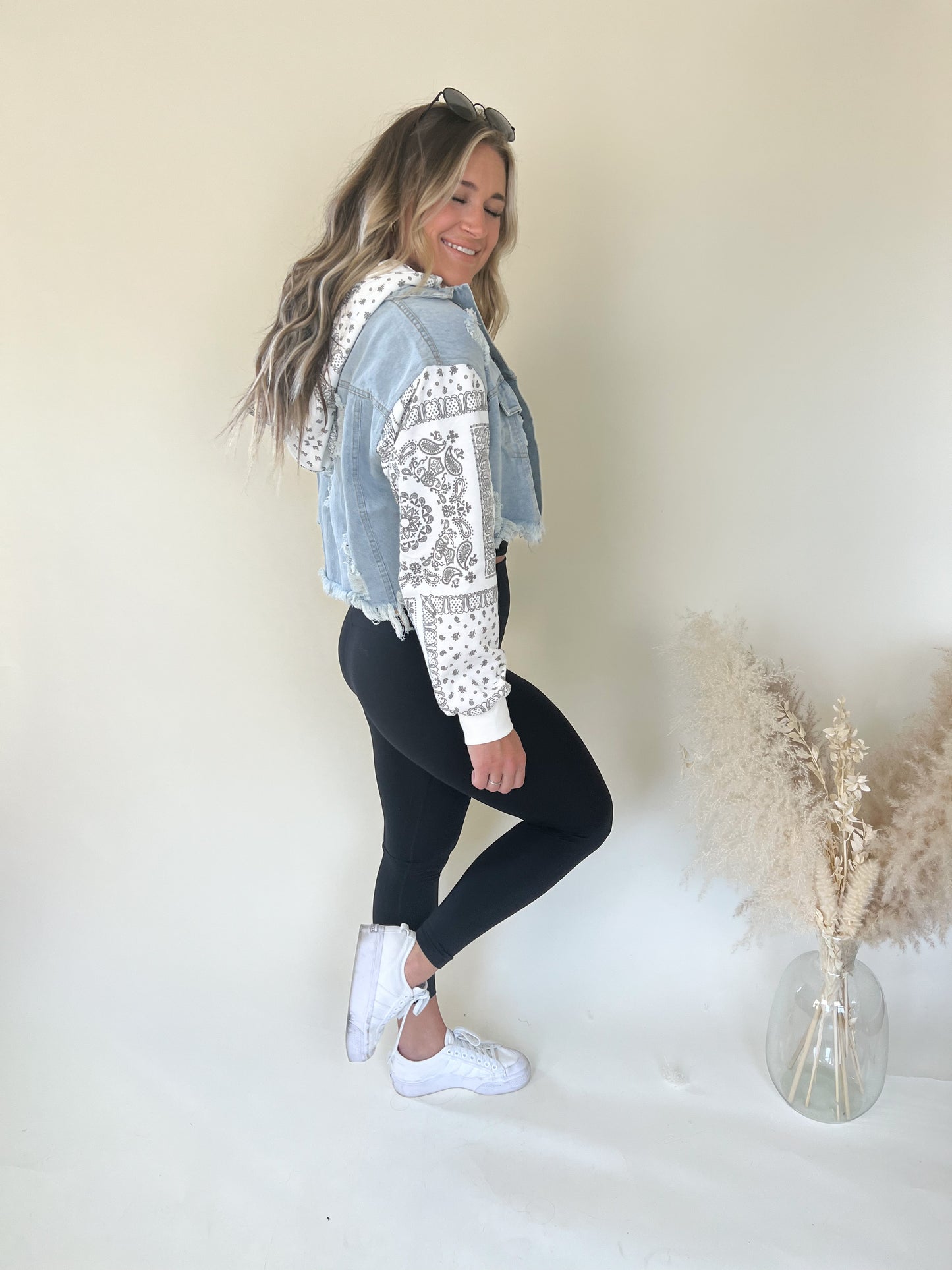 Pop of Surprise Bandana Jacket