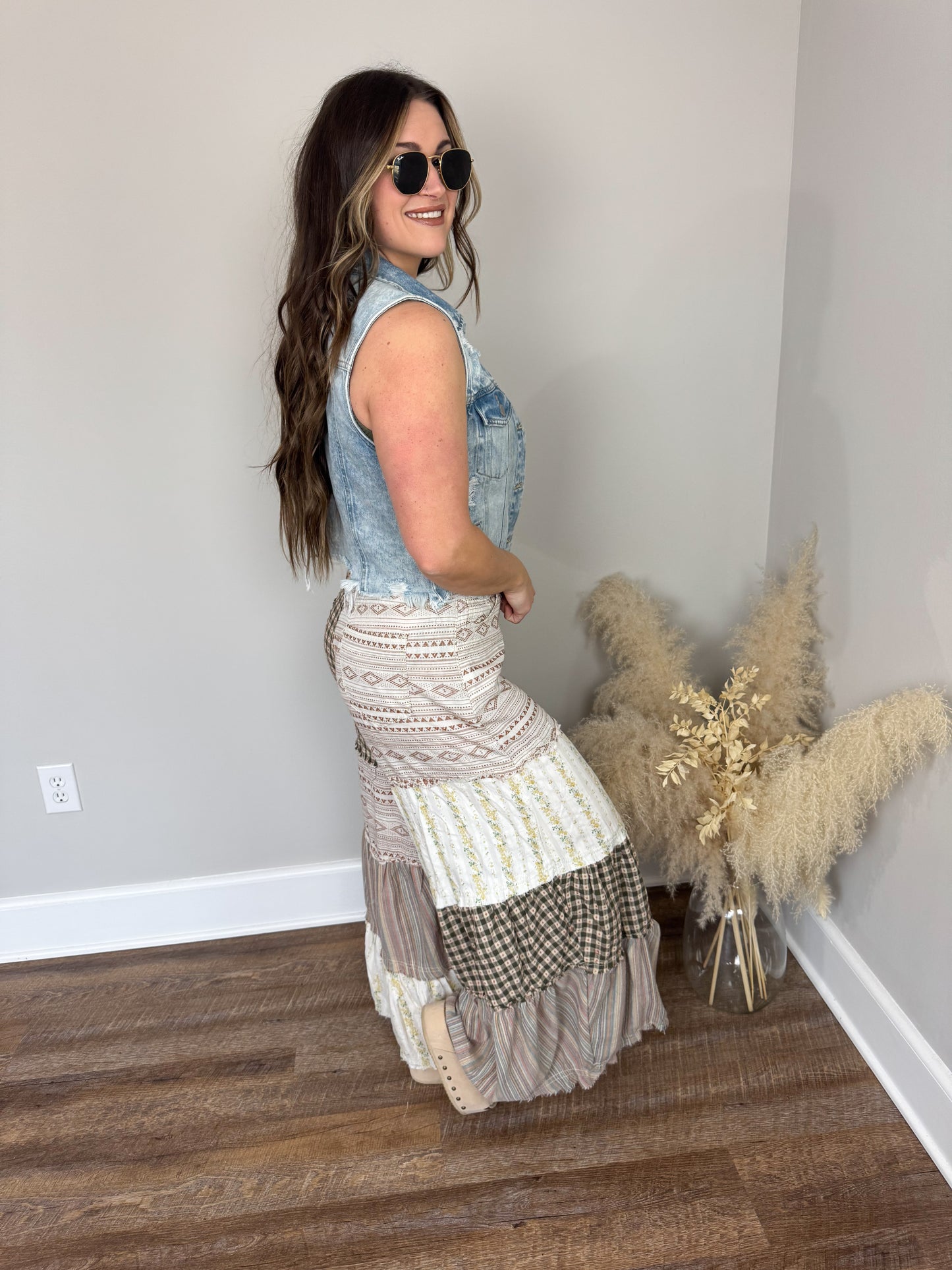 Chase Denim Vest FINAL SALE