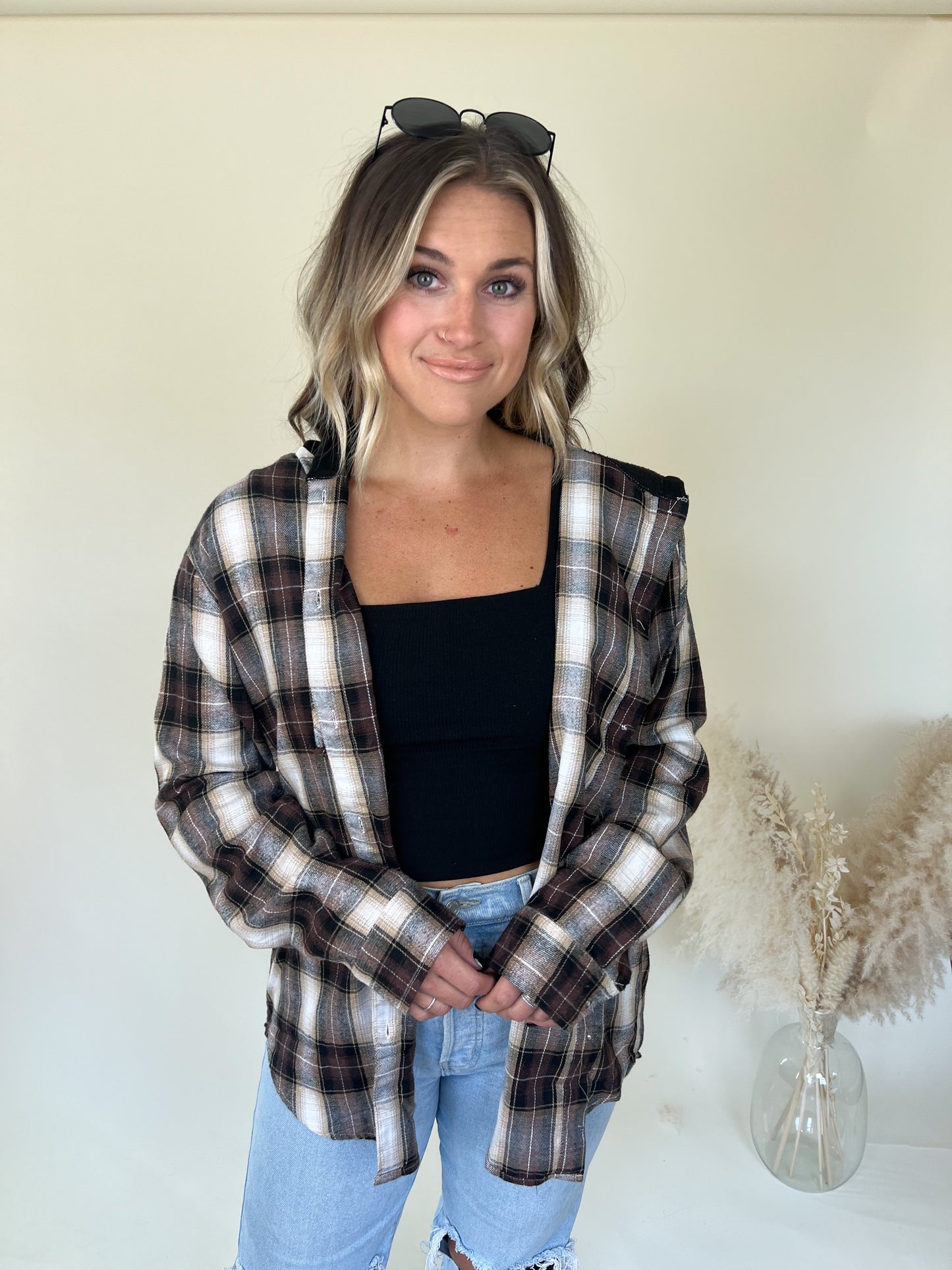 Chapters Button Up Hoodie