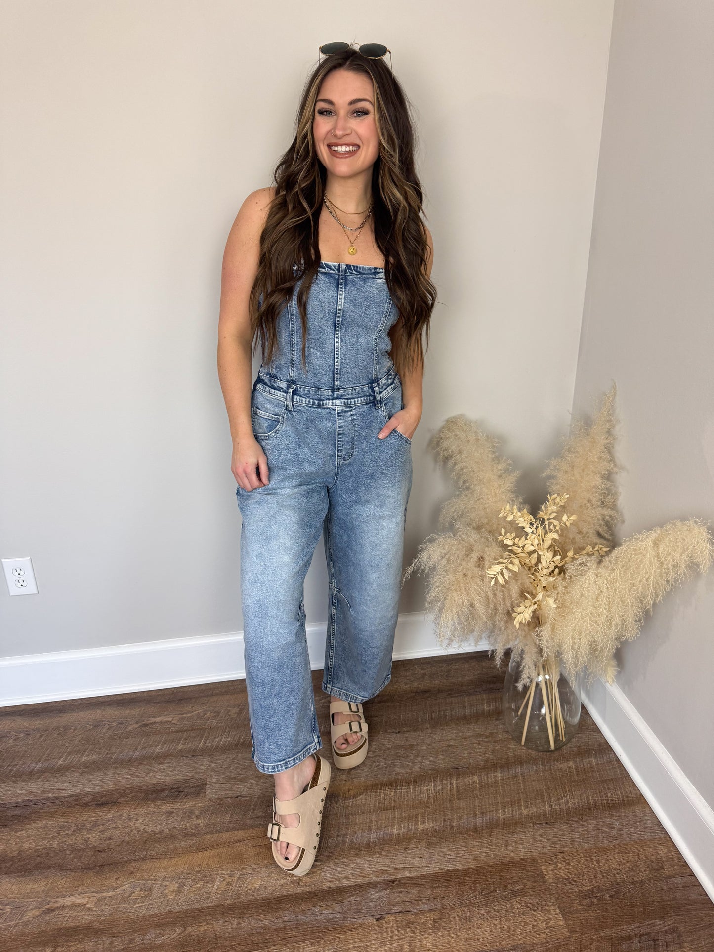Tiffany Denim Overalls FINAL SALE