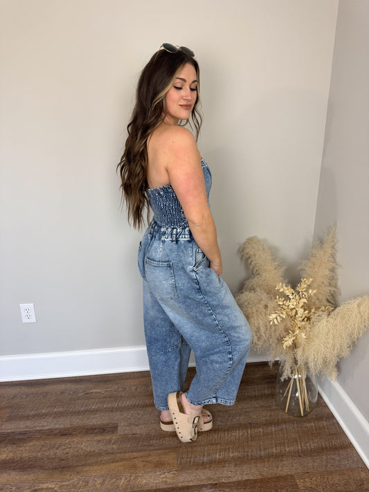Tiffany Denim Overalls FINAL SALE