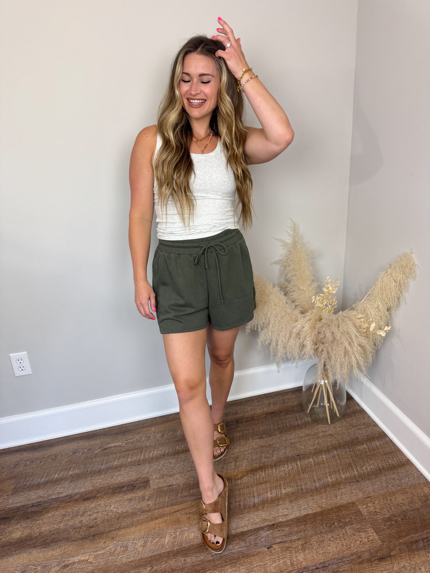 Clark Scoop Tank Top | Ash Grey