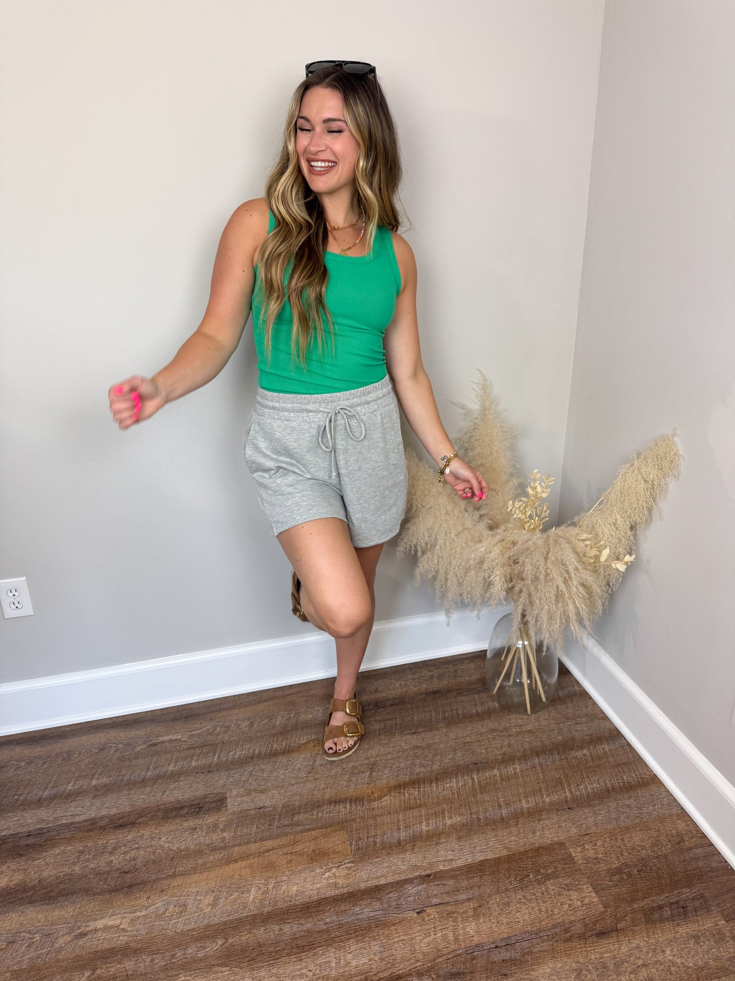 Colgate Sweat Shorts | Grey