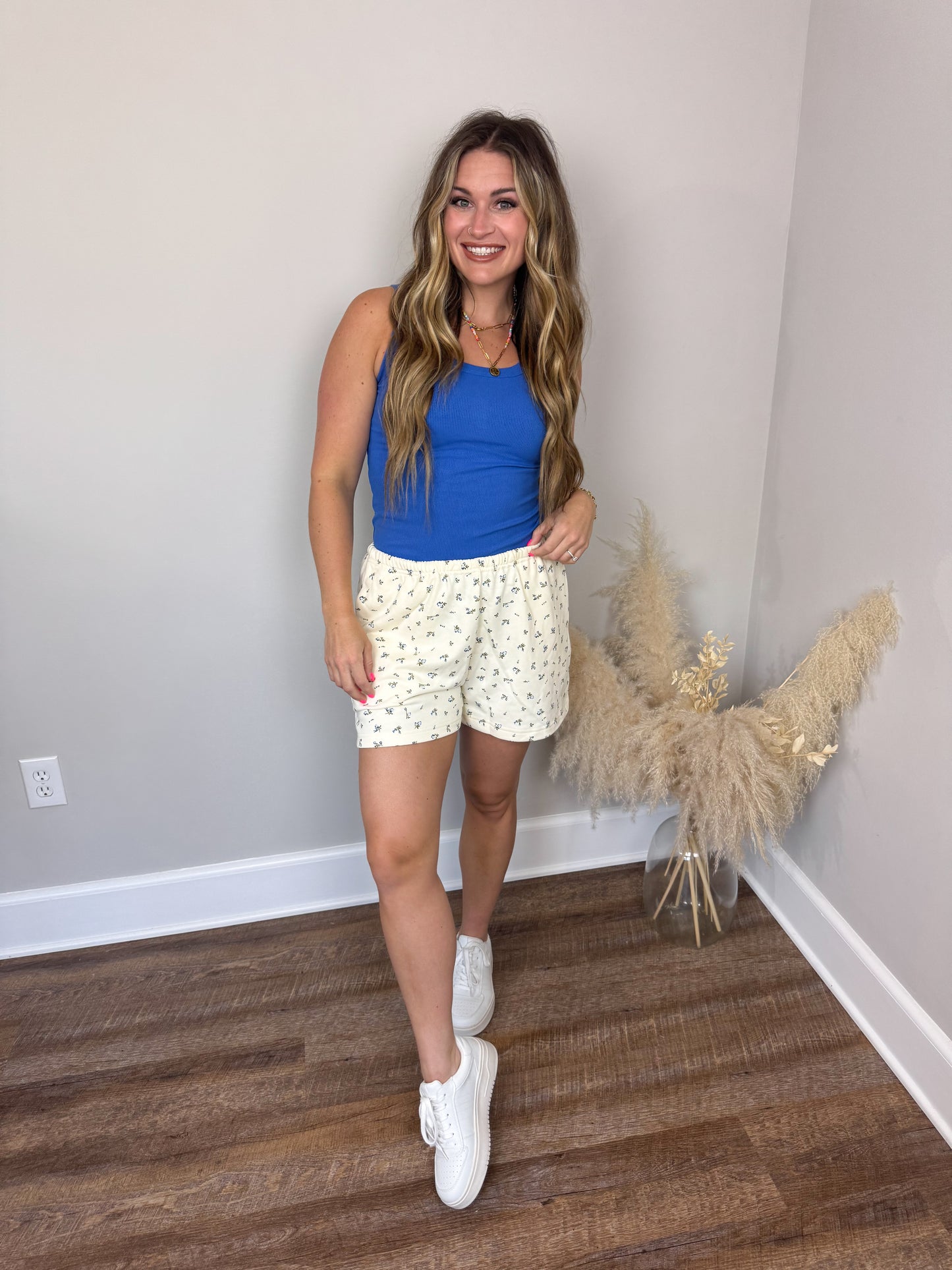 Clark Scoop Tank Top | Royal Blue