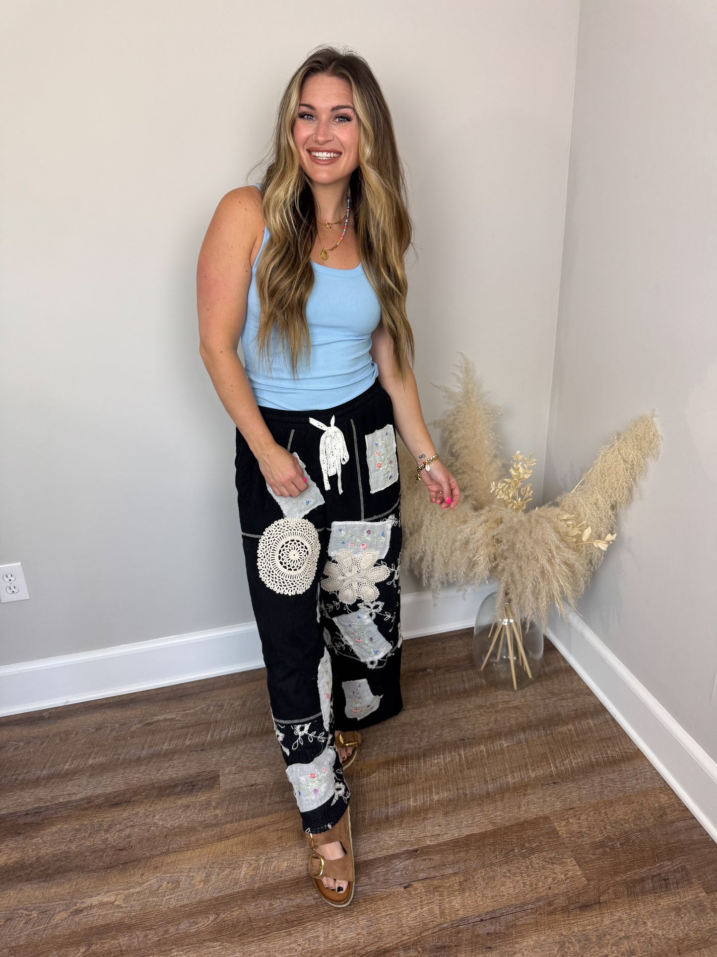 Clark Scoop Tank Top | Light Blue