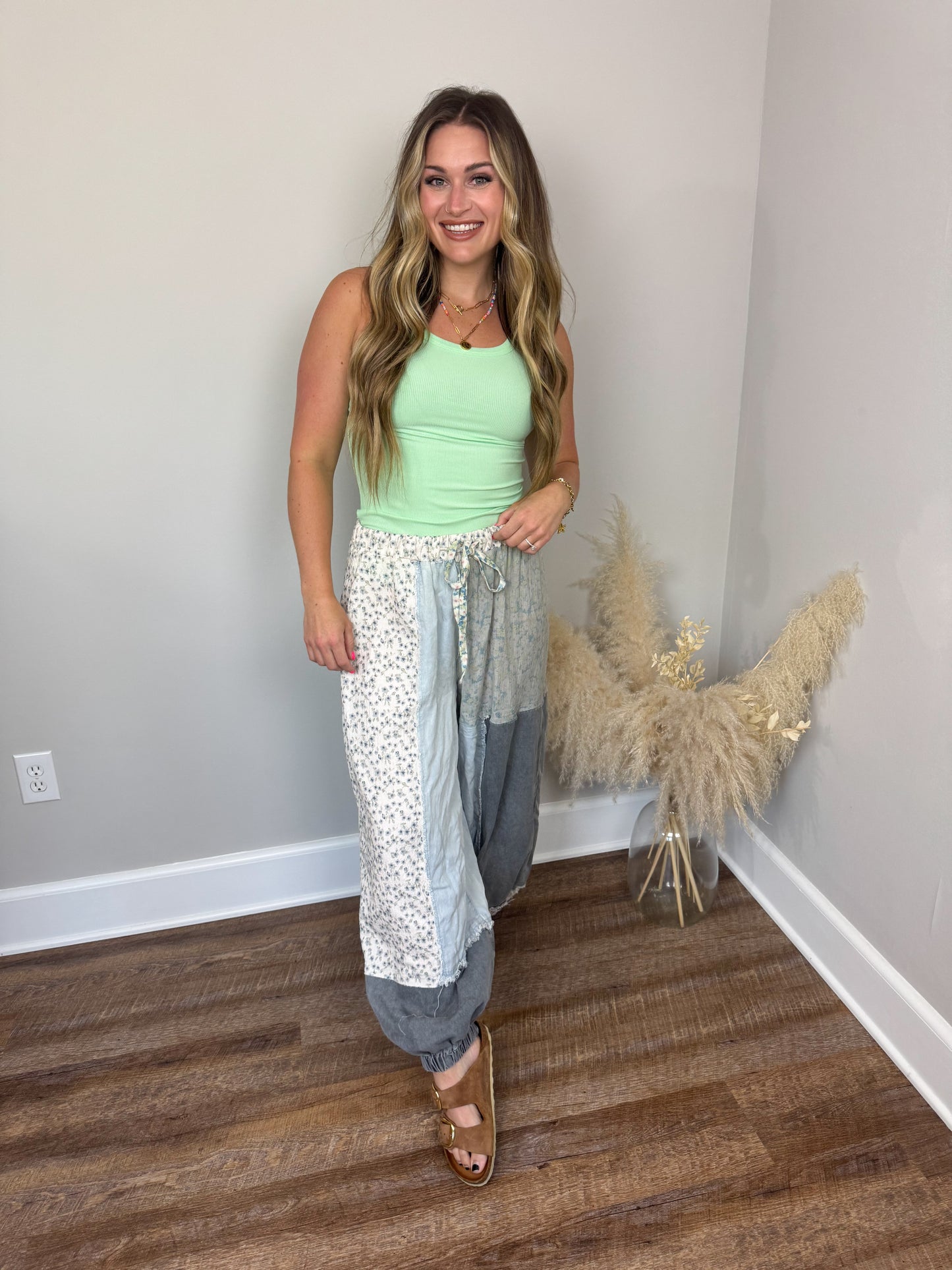 Clark Scoop Tank Top | Mint