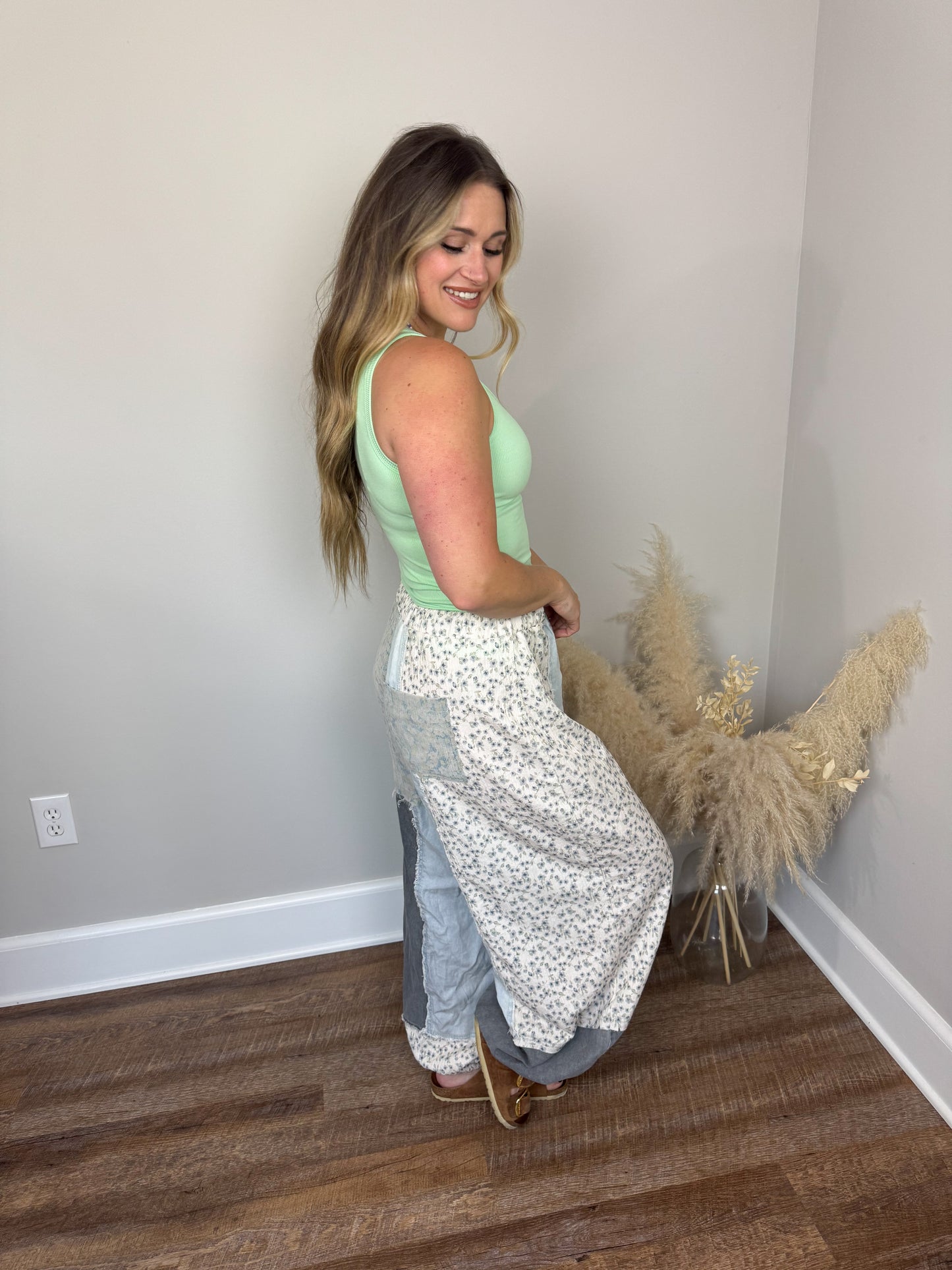 Clark Scoop Tank Top | Mint