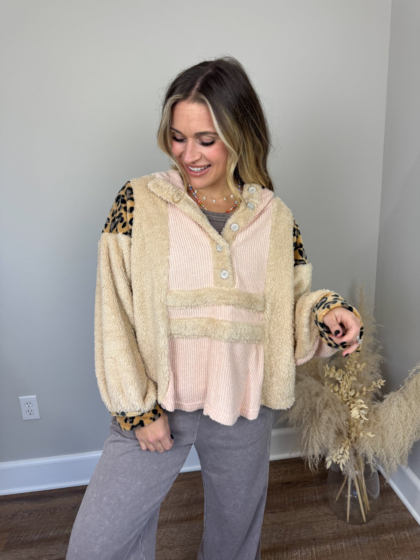 Wild Cozy Sherpa Hoodie