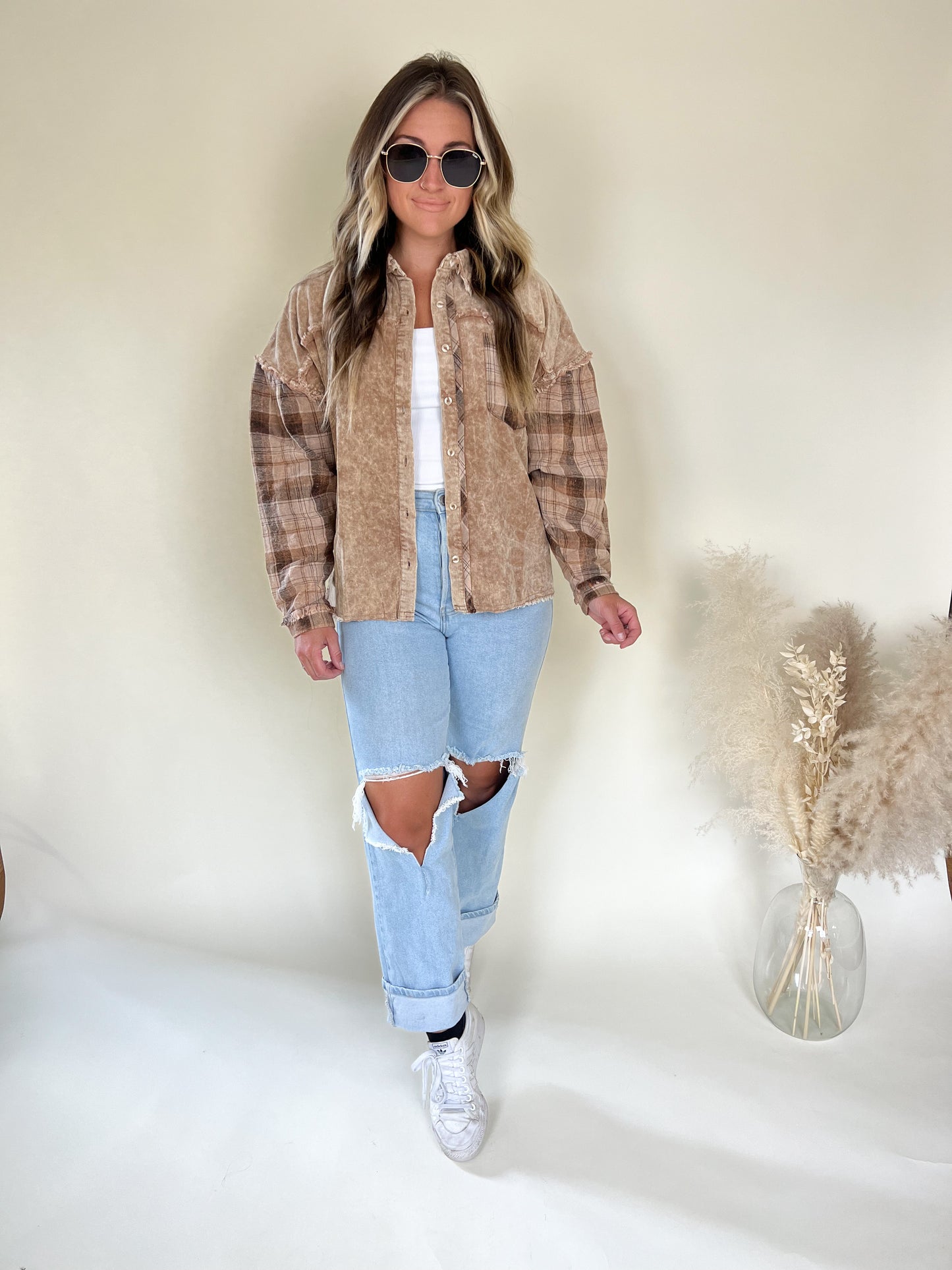 Part of Me Corduroy Top
