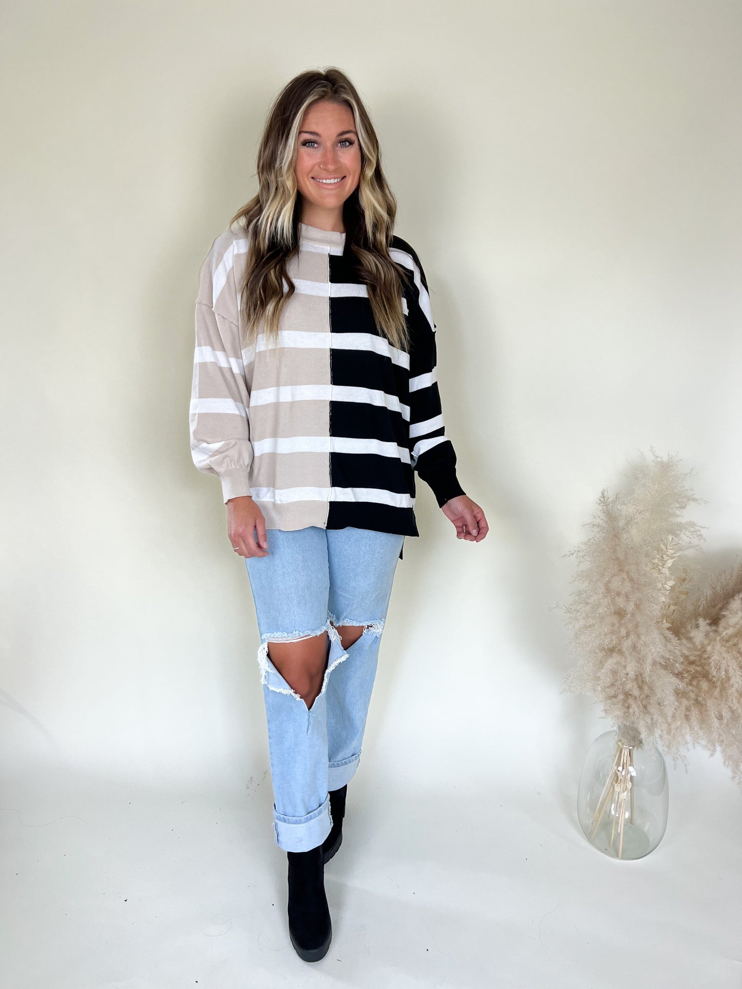 Jayme Colorblock Sweater