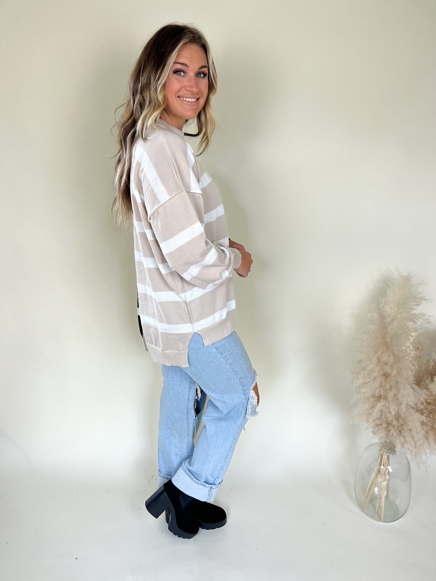 Jayme Colorblock Sweater