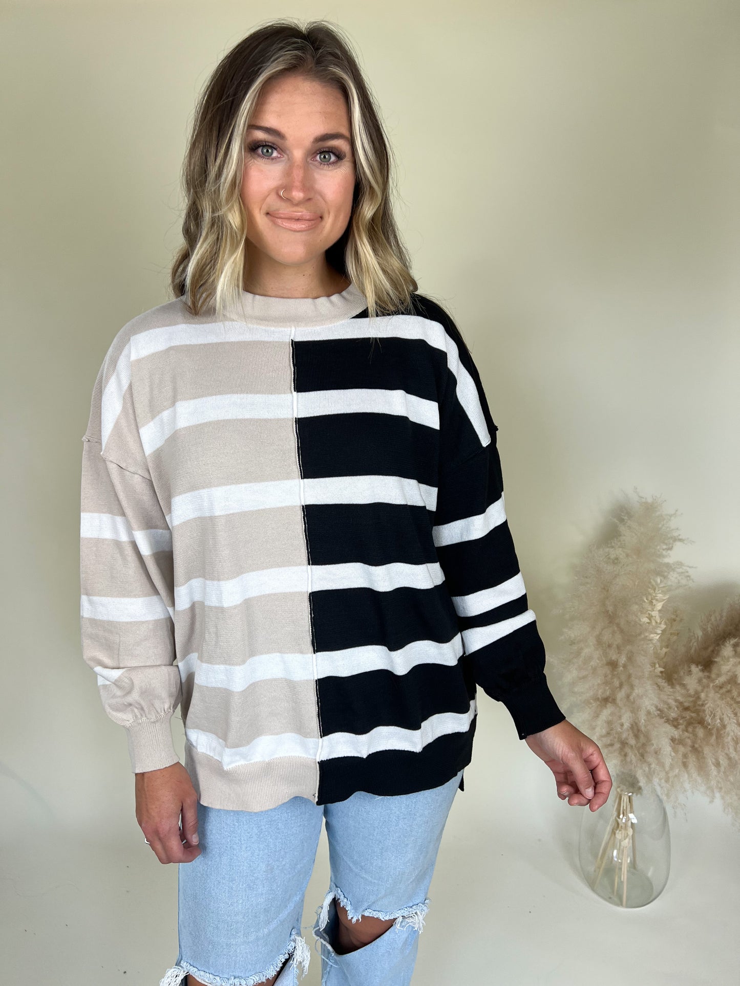 Jayme Colorblock Sweater