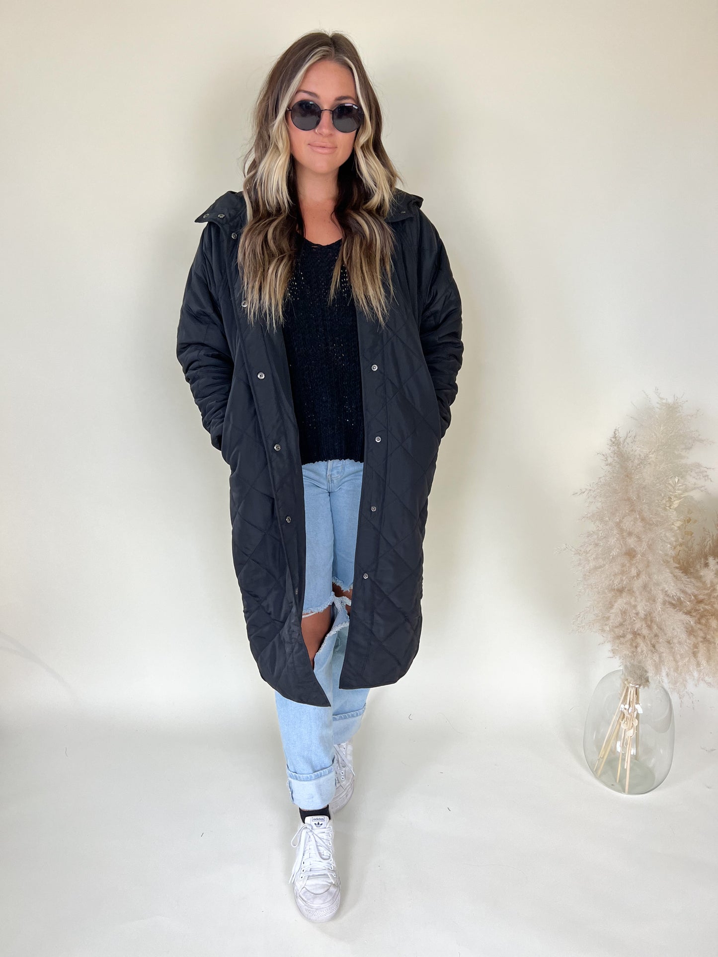 Juno Puffy Jacket | Black