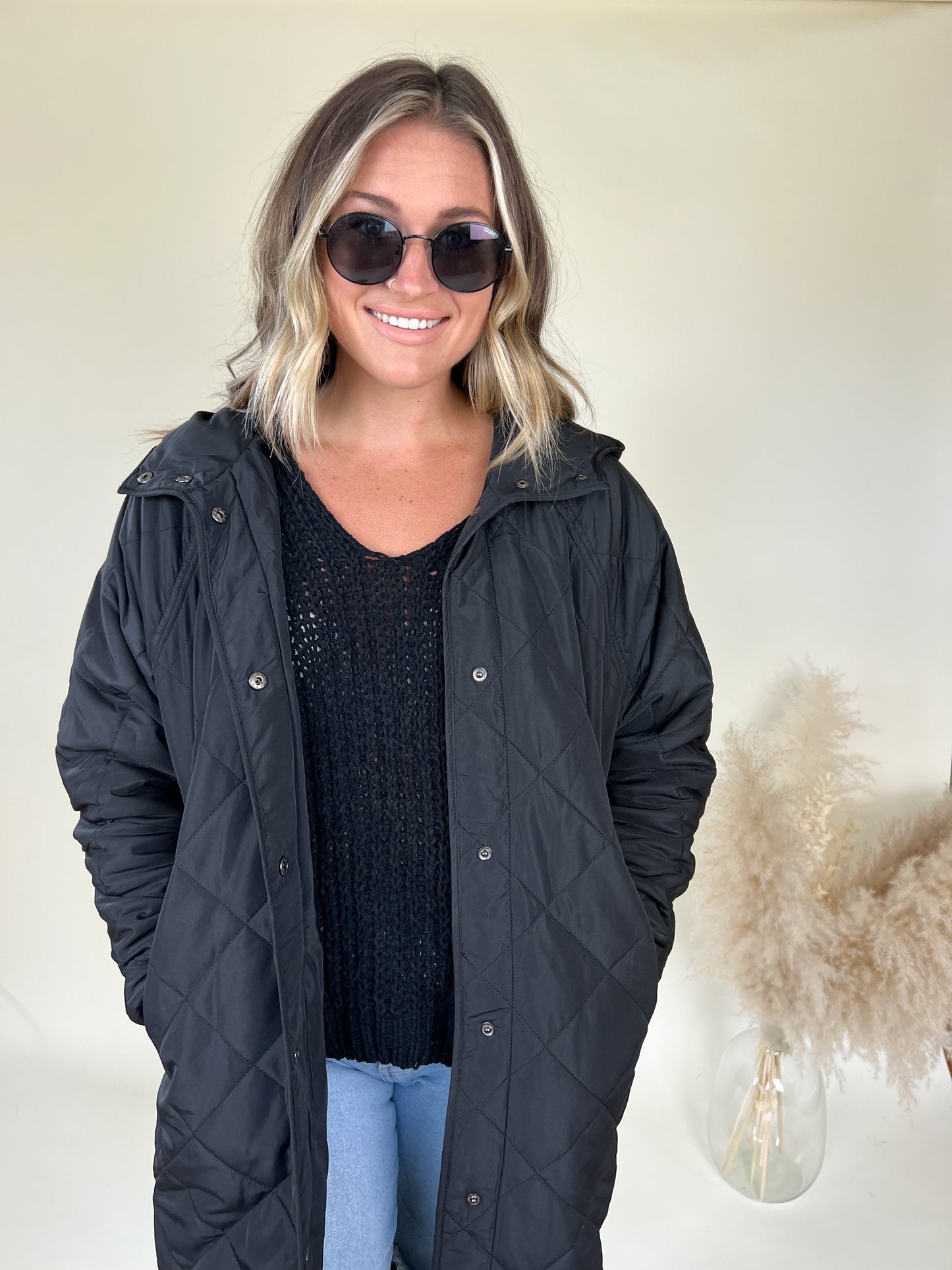 Juno Puffy Jacket | Black