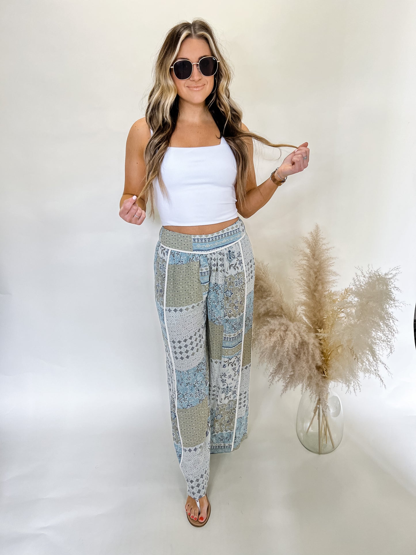Original Wide Leg Pants | Sage