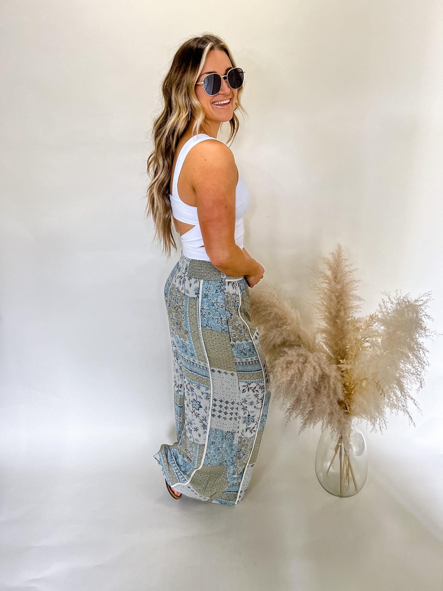 Original Wide Leg Pants | Sage