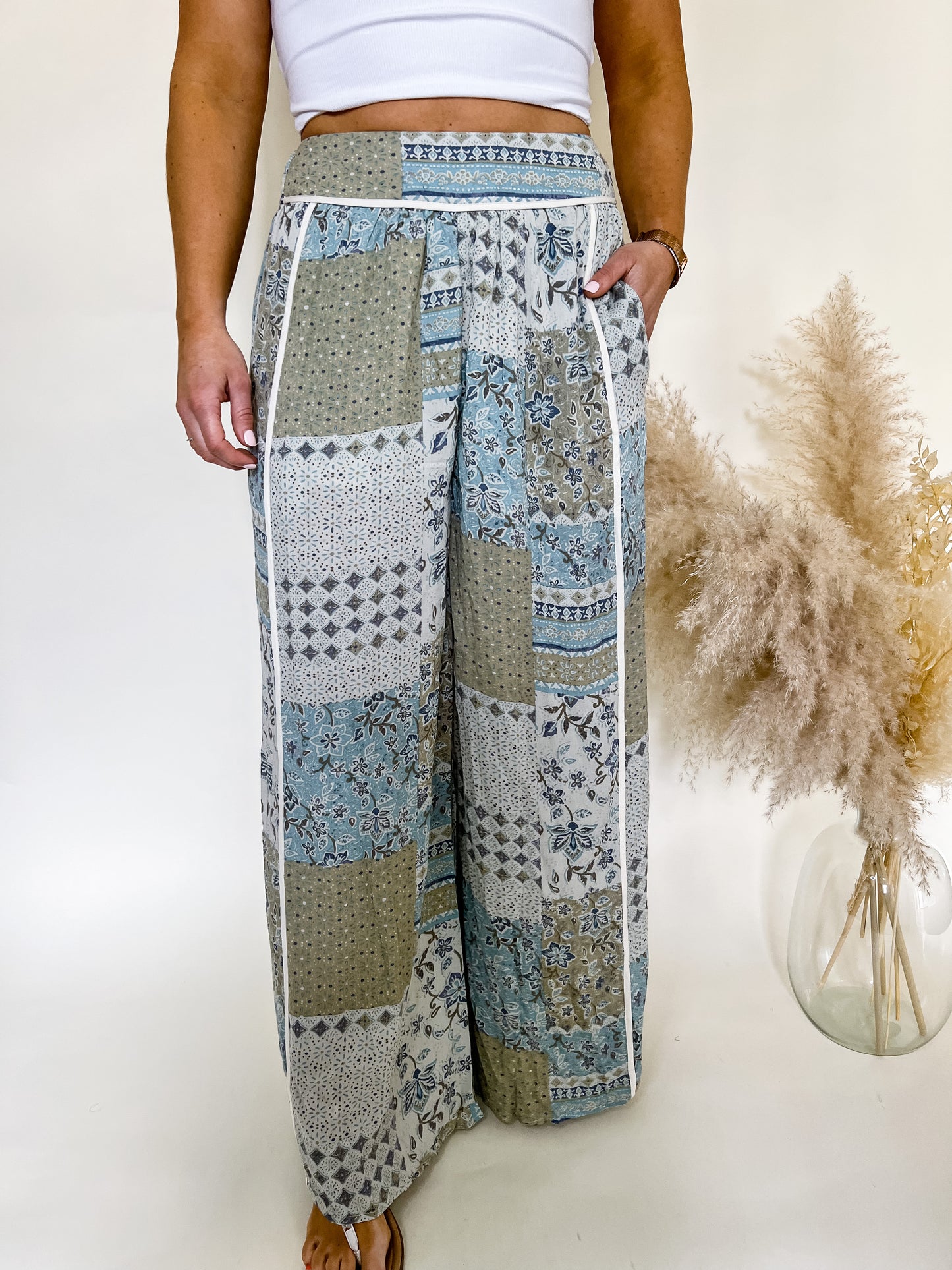 Original Wide Leg Pants | Sage