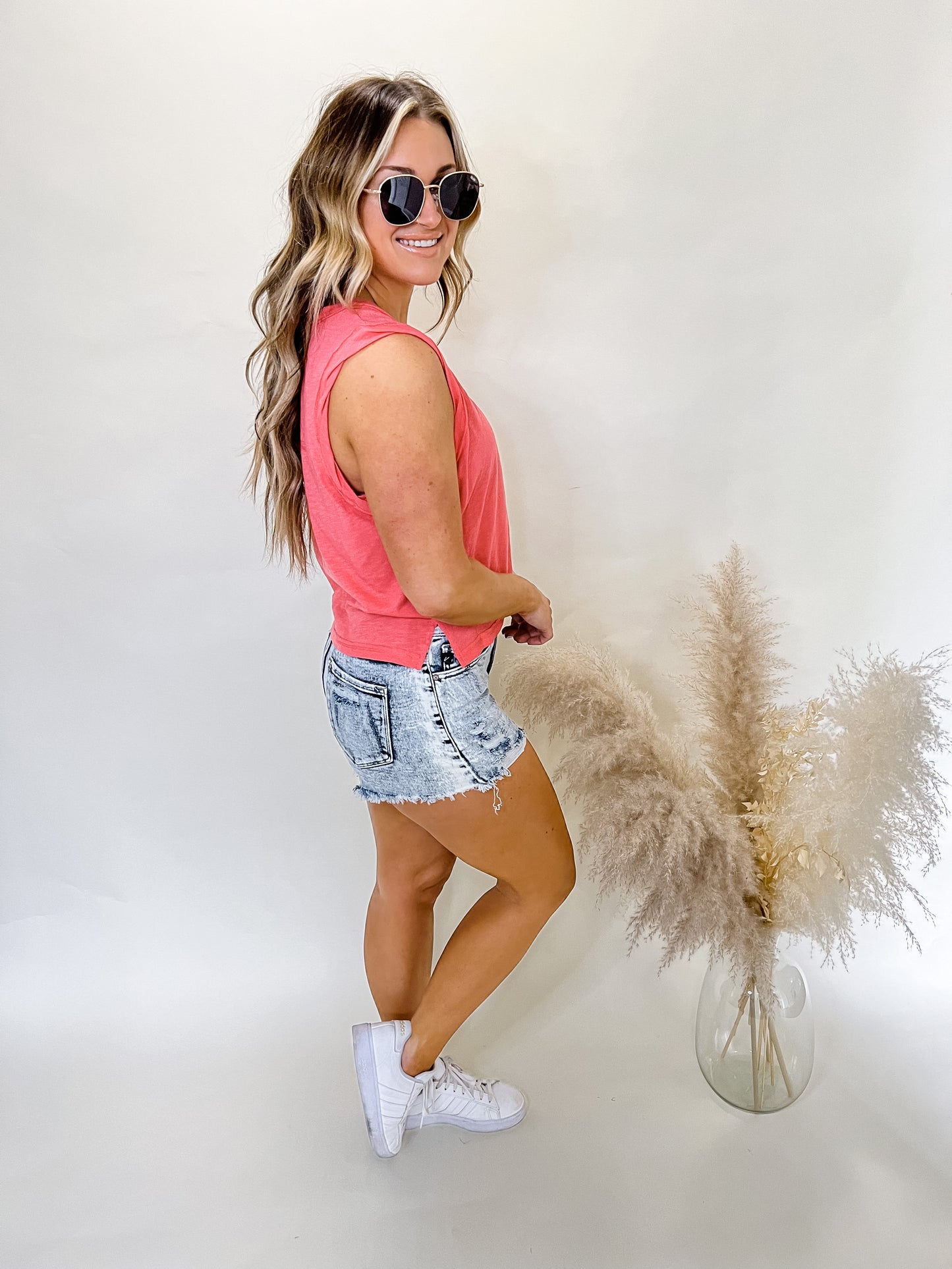 Anything For You Top | Coral