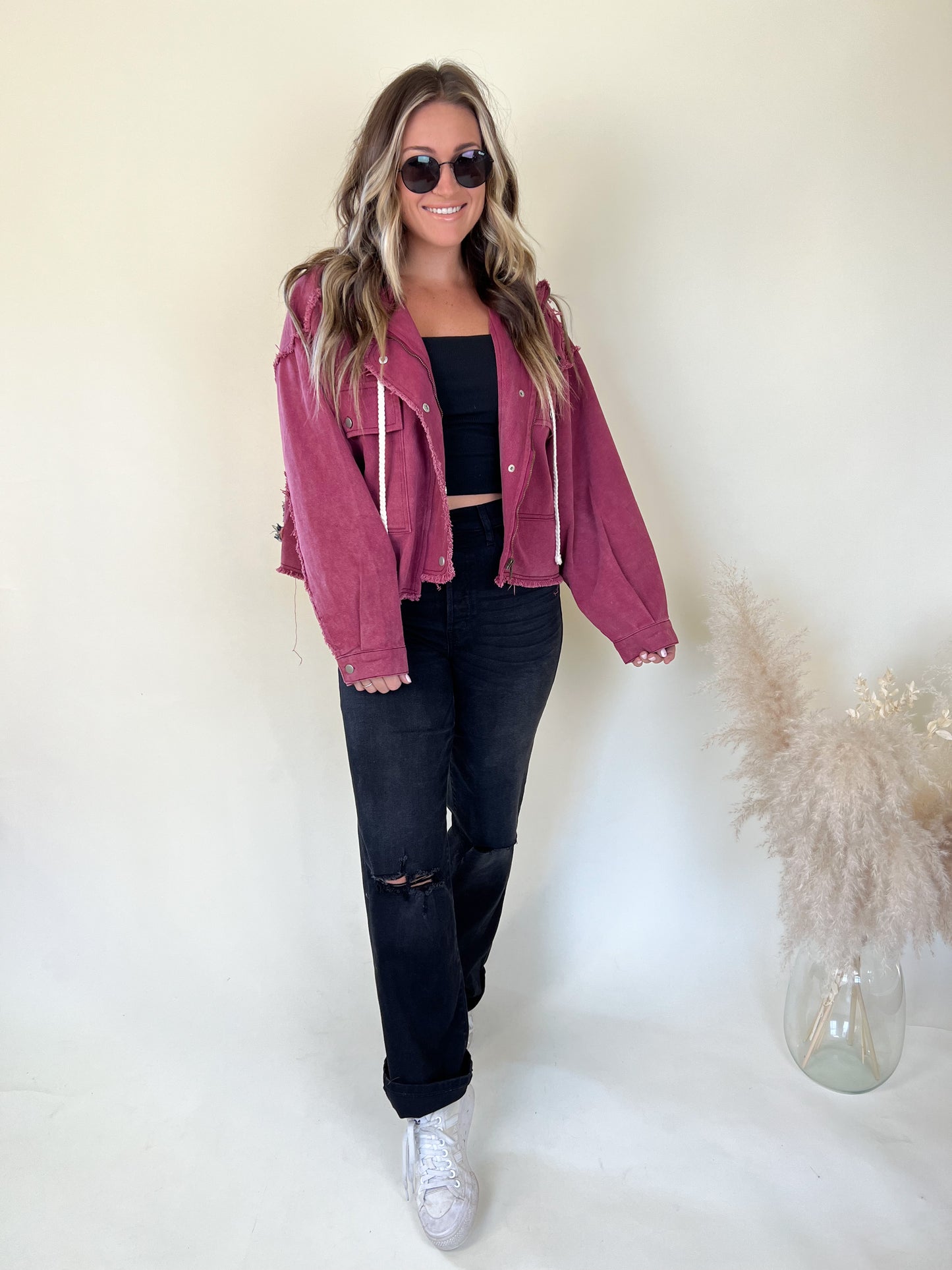 Chester Jacket | Burgundy