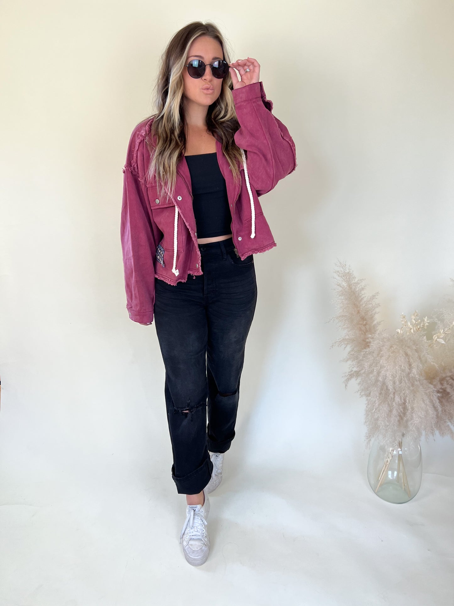 Chester Jacket | Burgundy