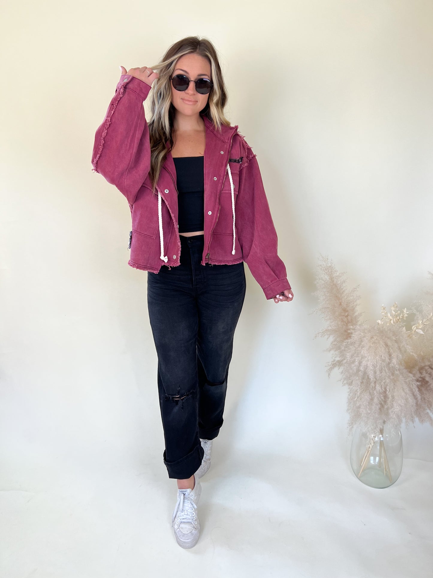Chester Jacket | Burgundy