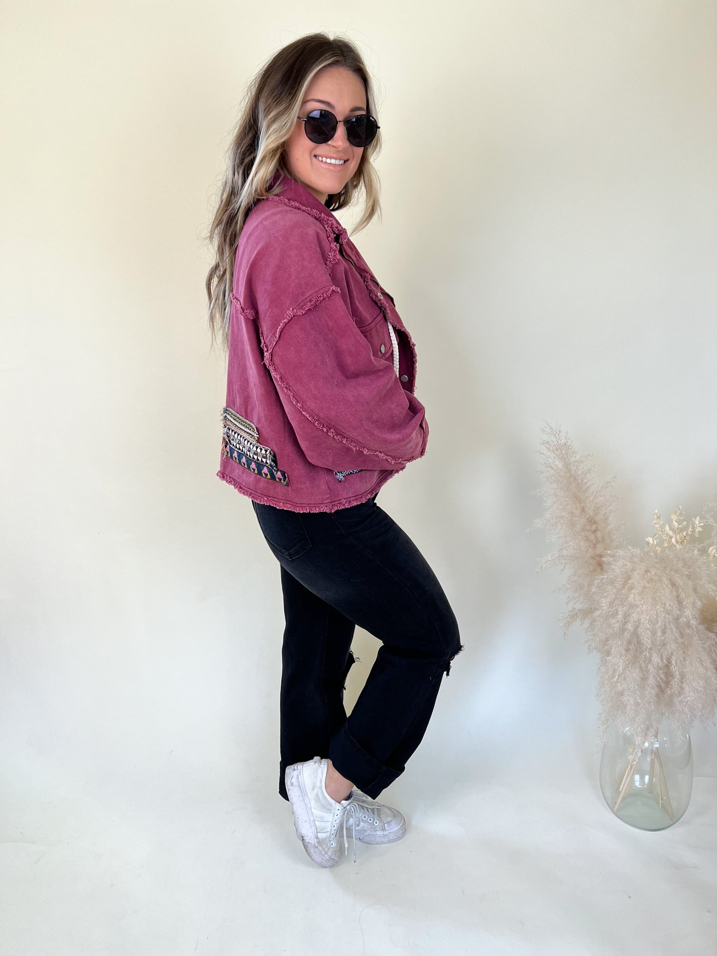 Chester Jacket | Burgundy