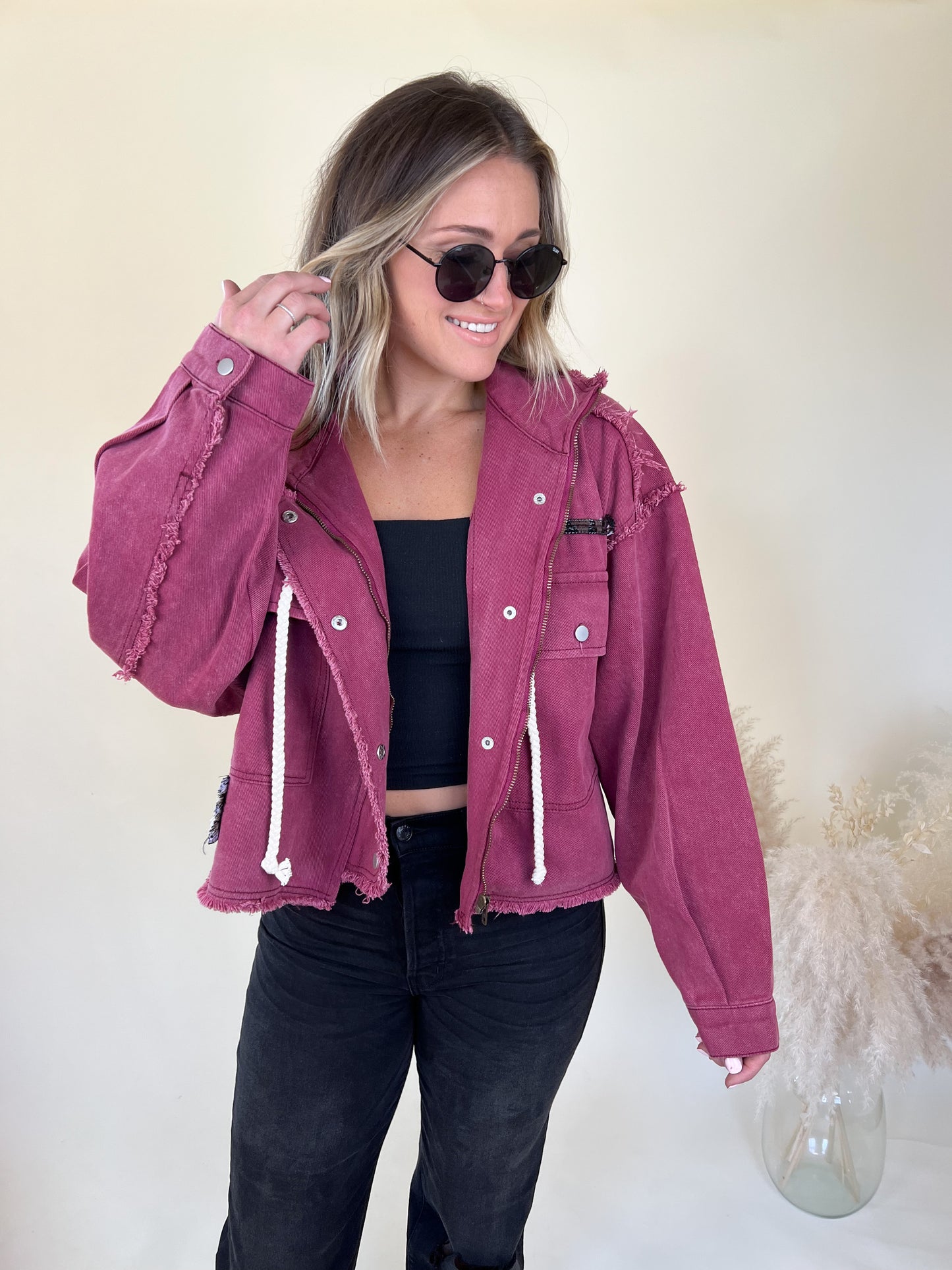 Chester Jacket | Burgundy