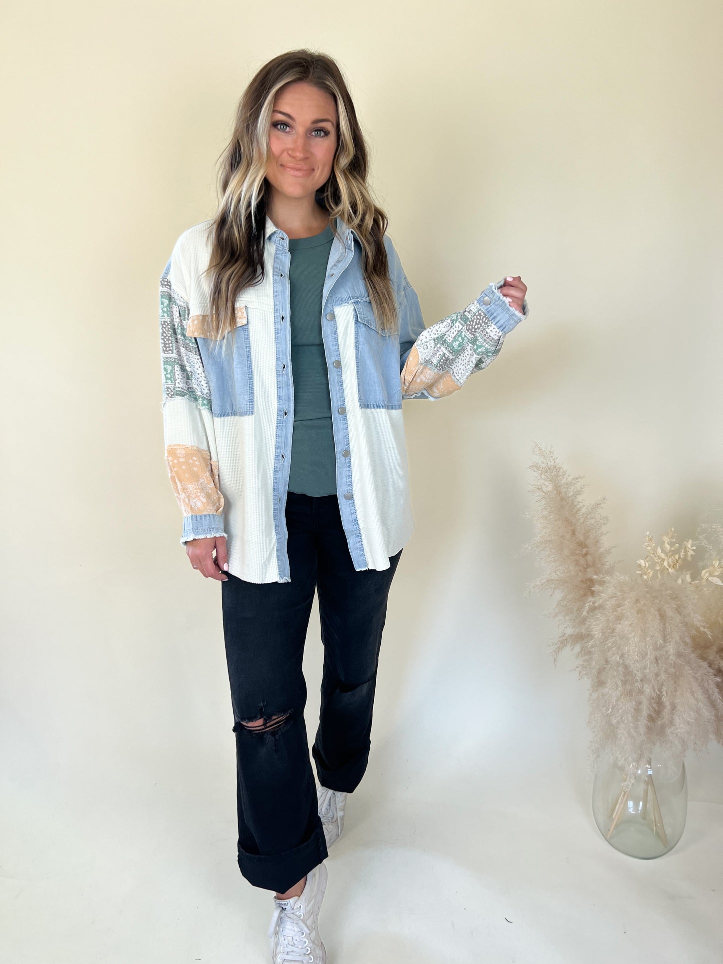 Sunset Contrast Top