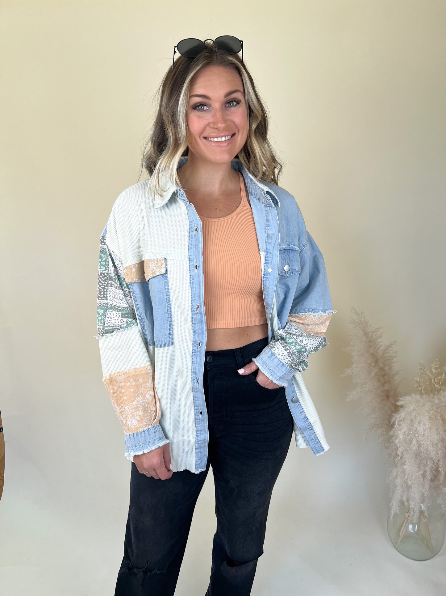 Sunset Contrast Top