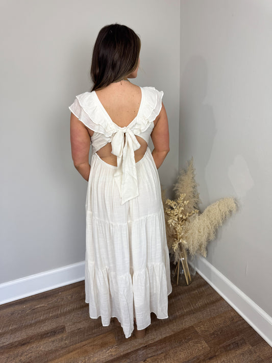 Darling Ruffled Maxi Dress FINAL SALE
