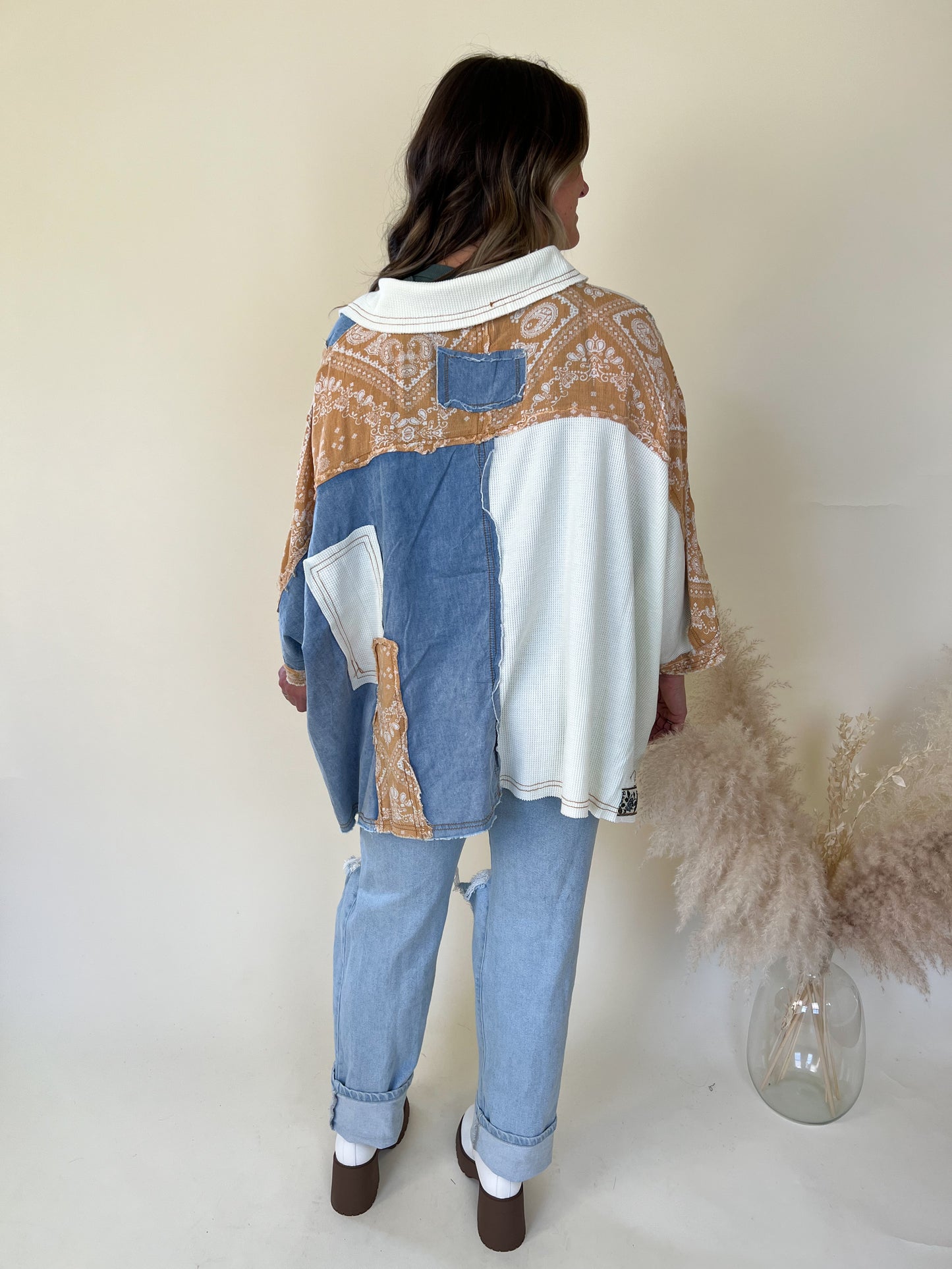 Ocean Contrast Top