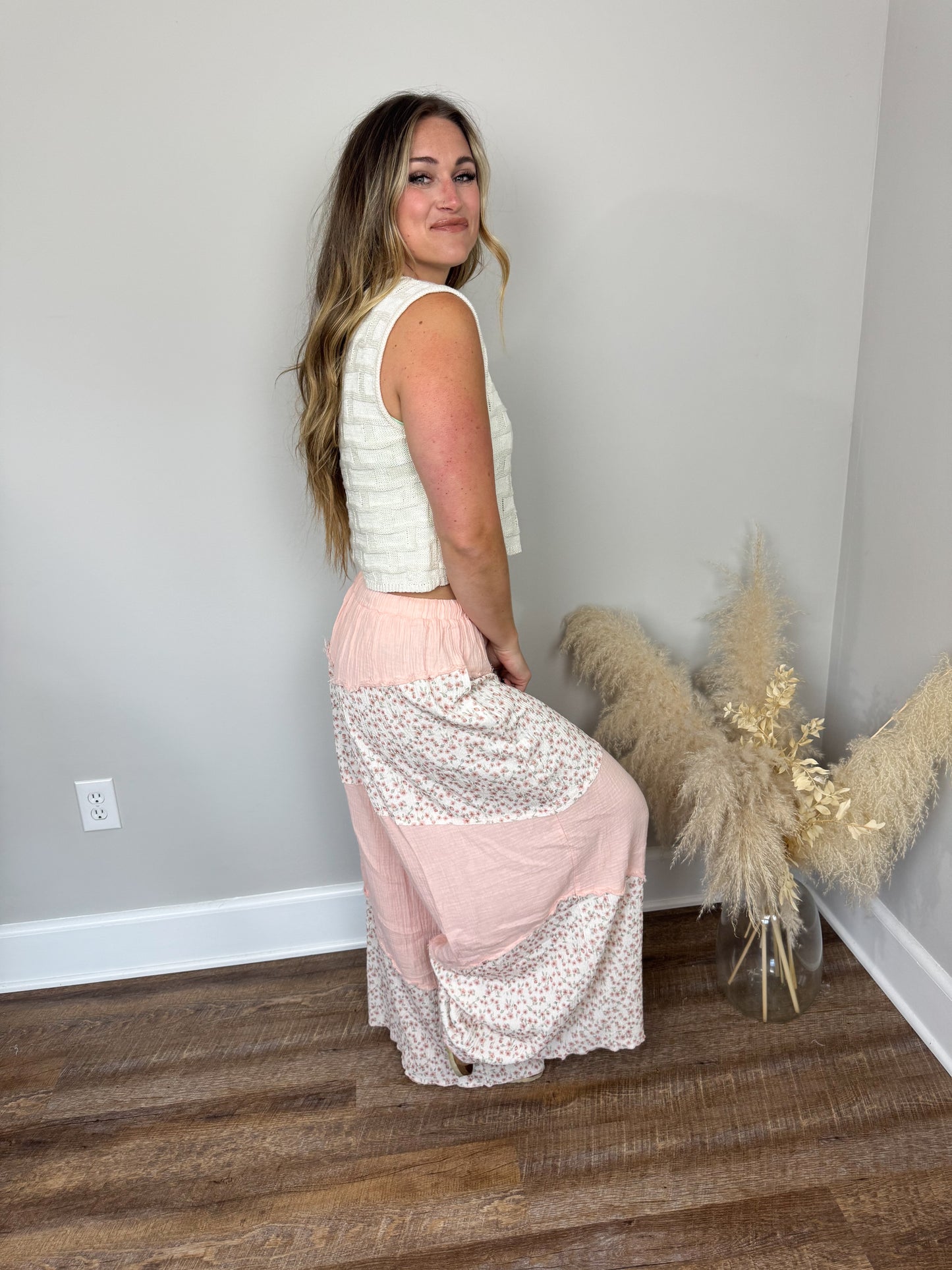 Afterglow Gauze Pants | Pink