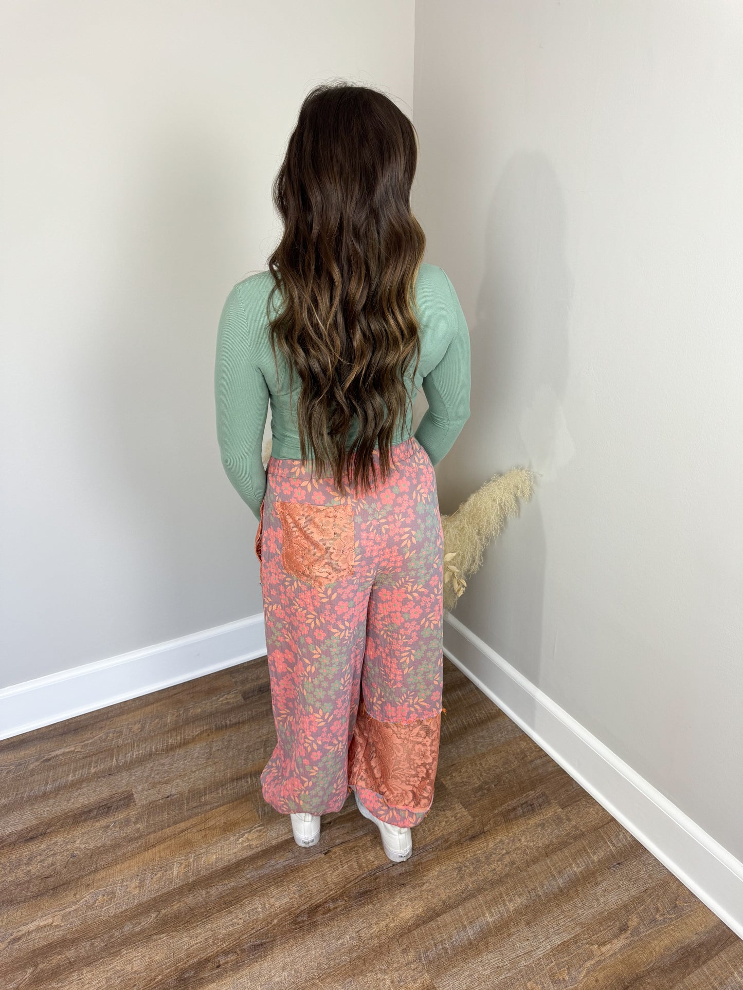 Clark Scoop Neck Top | Green