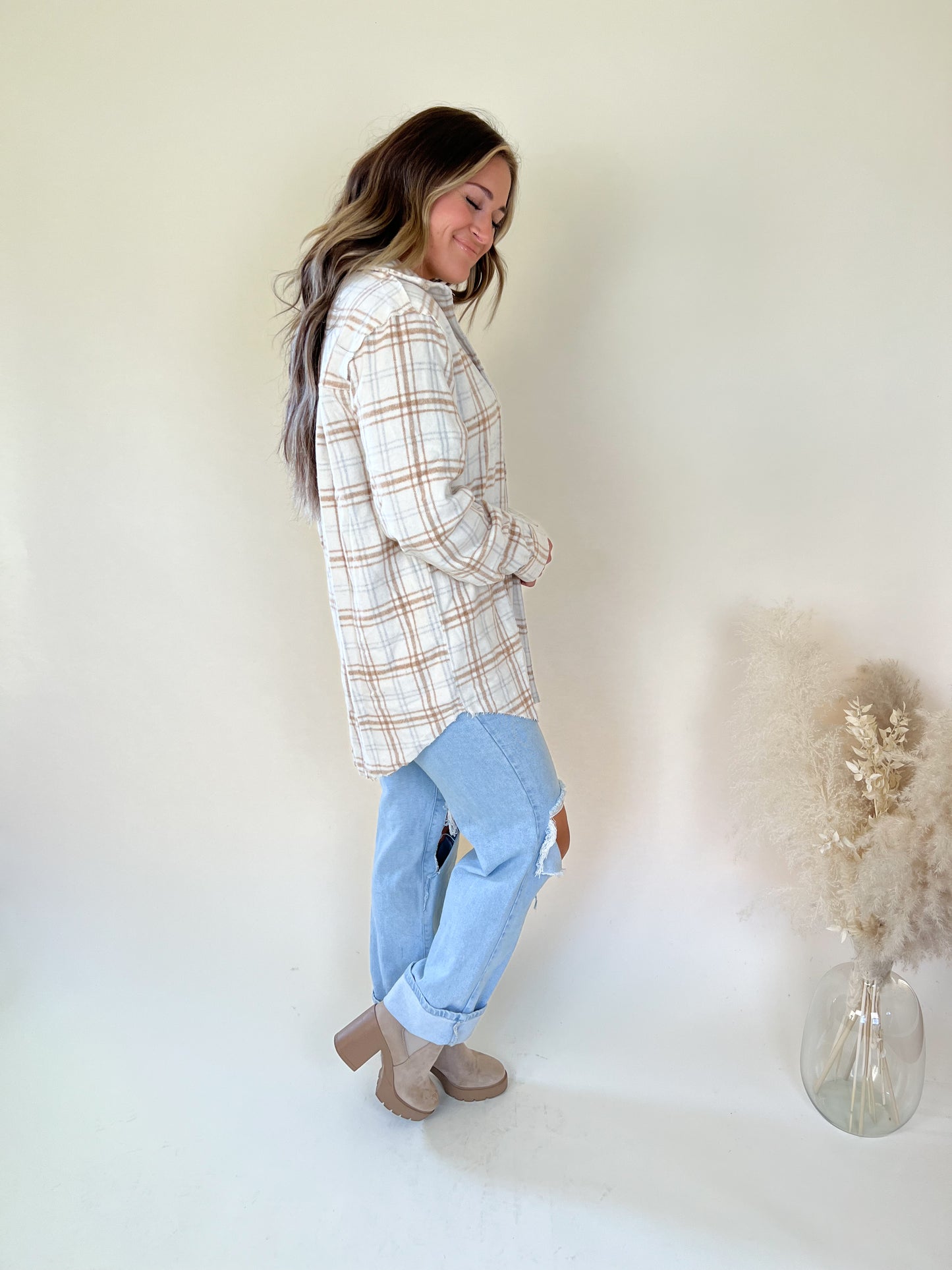 Emmy Plaid Shacket