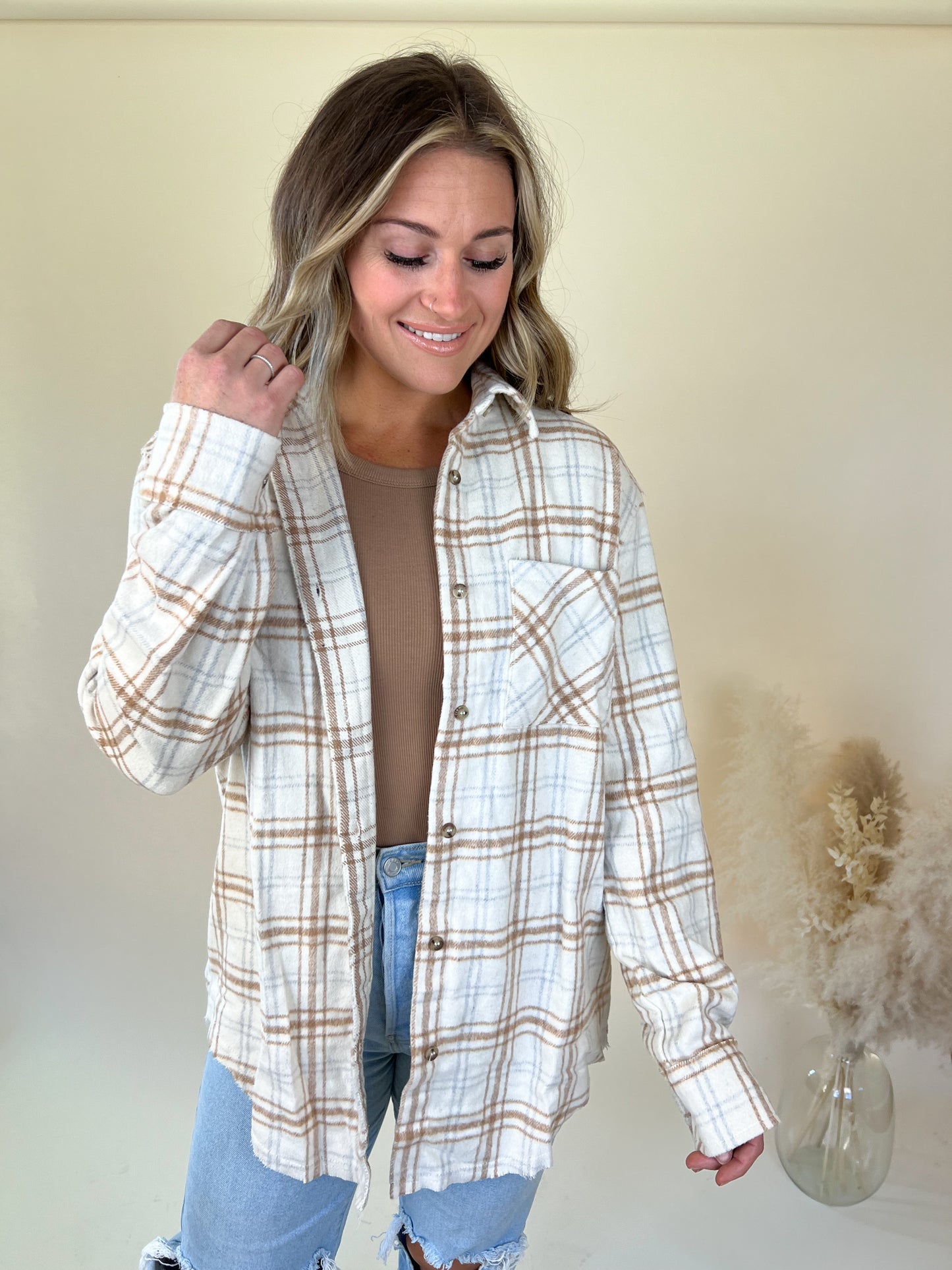 Emmy Plaid Shacket