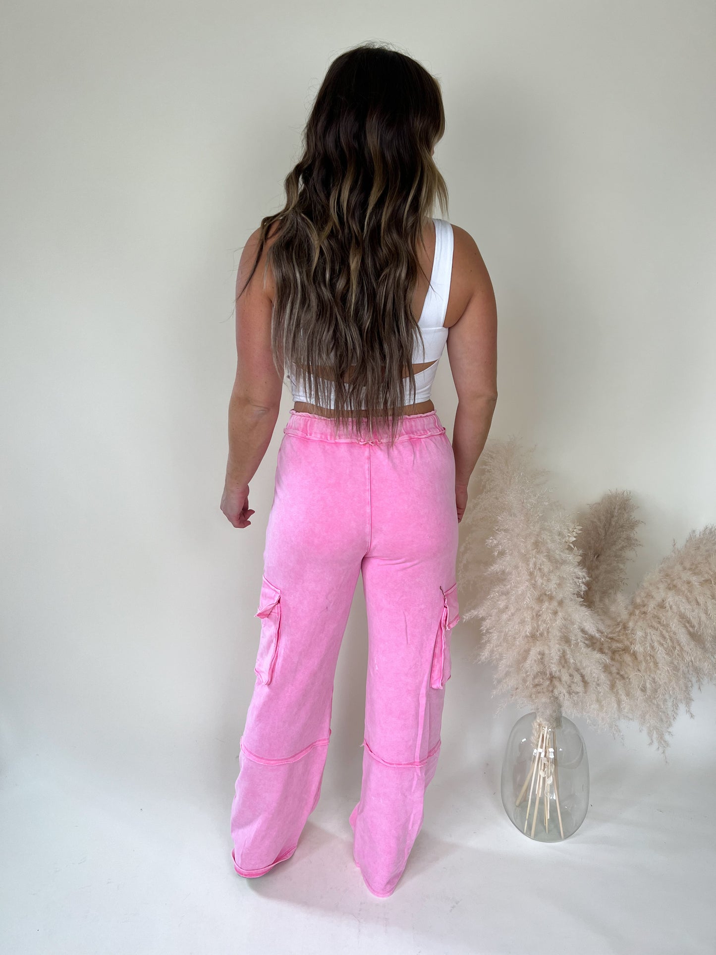 Like a Dream Cargo Pants | Pink