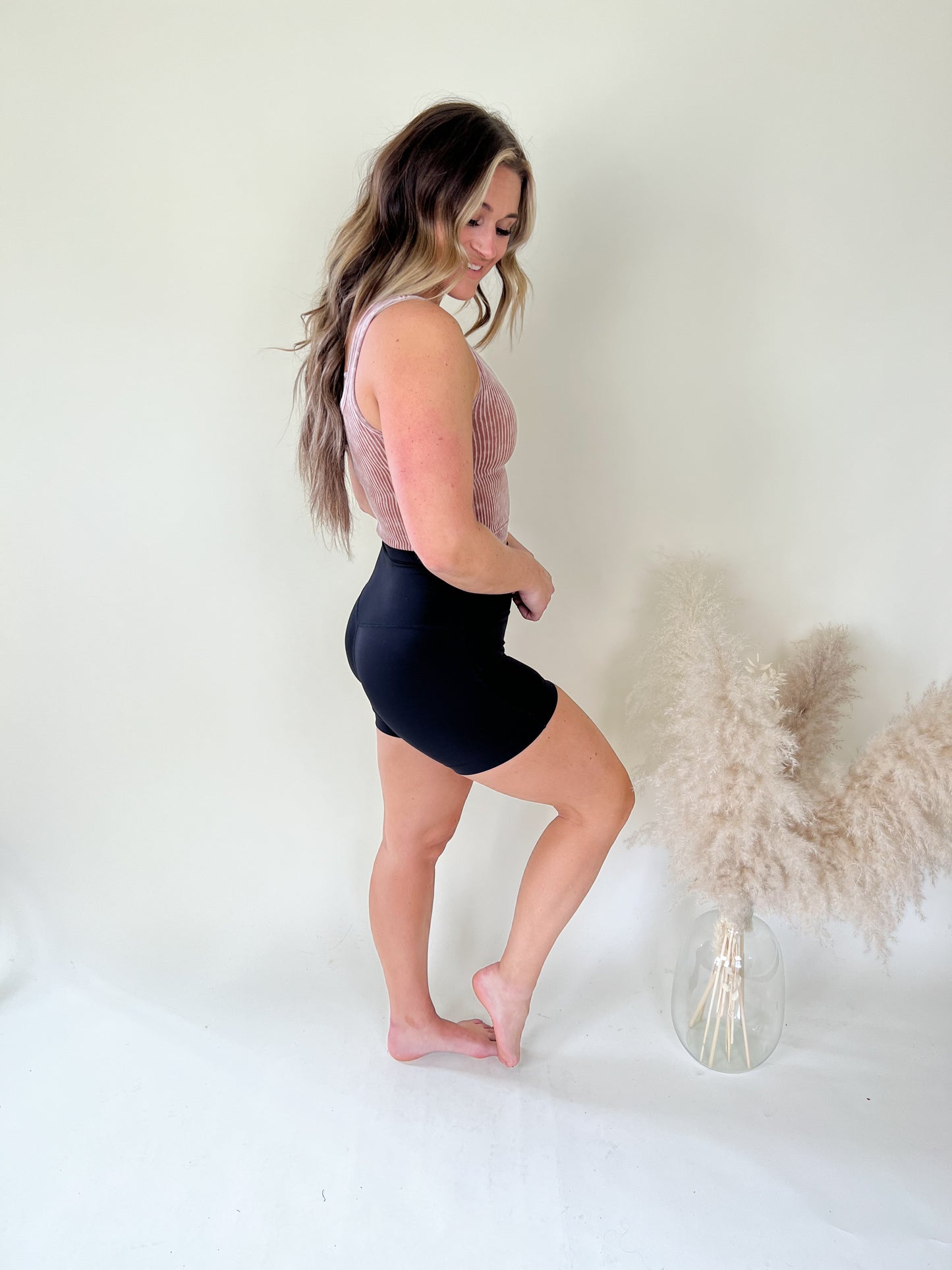 Lover Cropped Tank Top | Camel