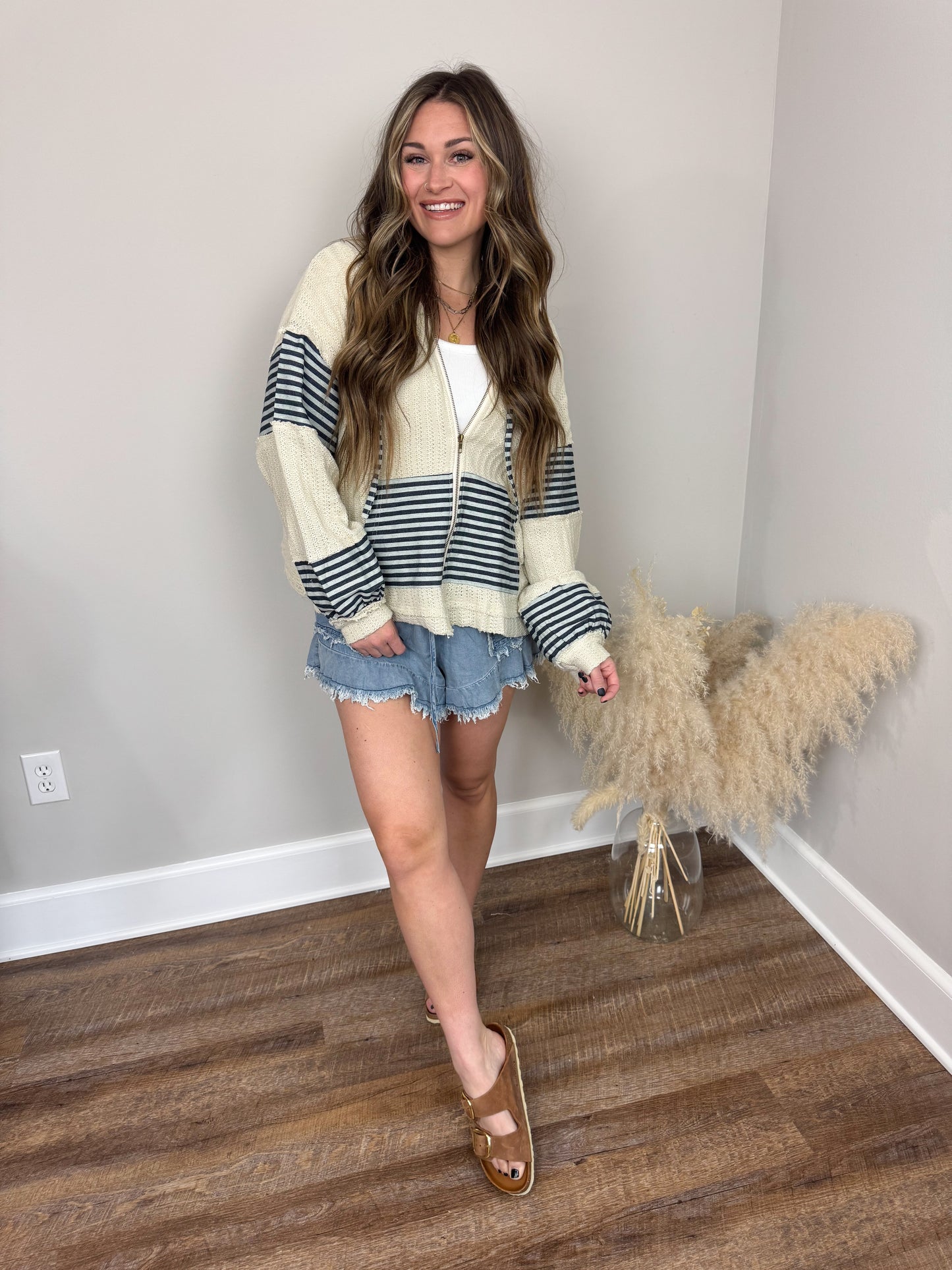 Sandalwood Knit Hoodie