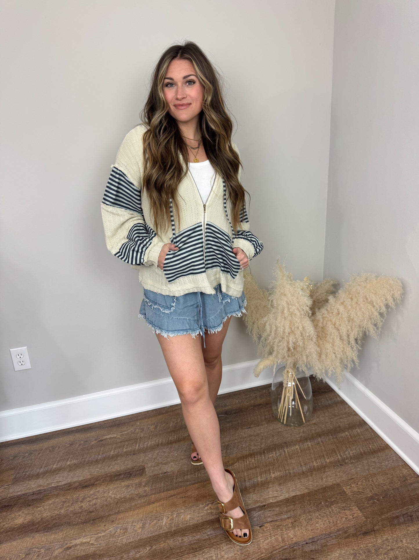 Sandalwood Knit Hoodie